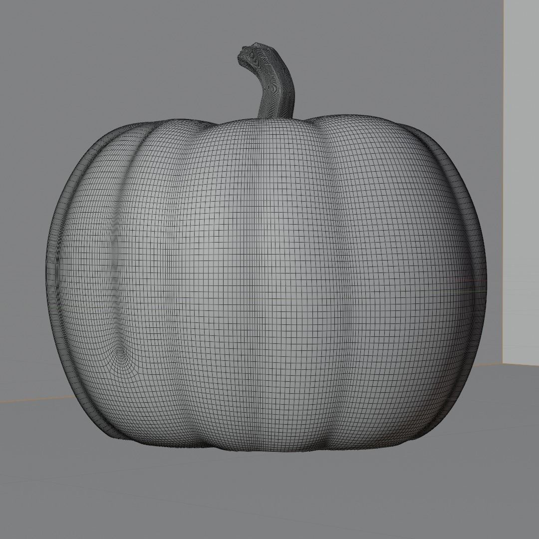 Pumpkin 3D Model 2023 Free 3D model_4