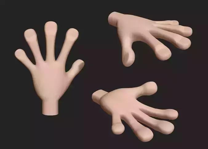 Hand Human 3D model
