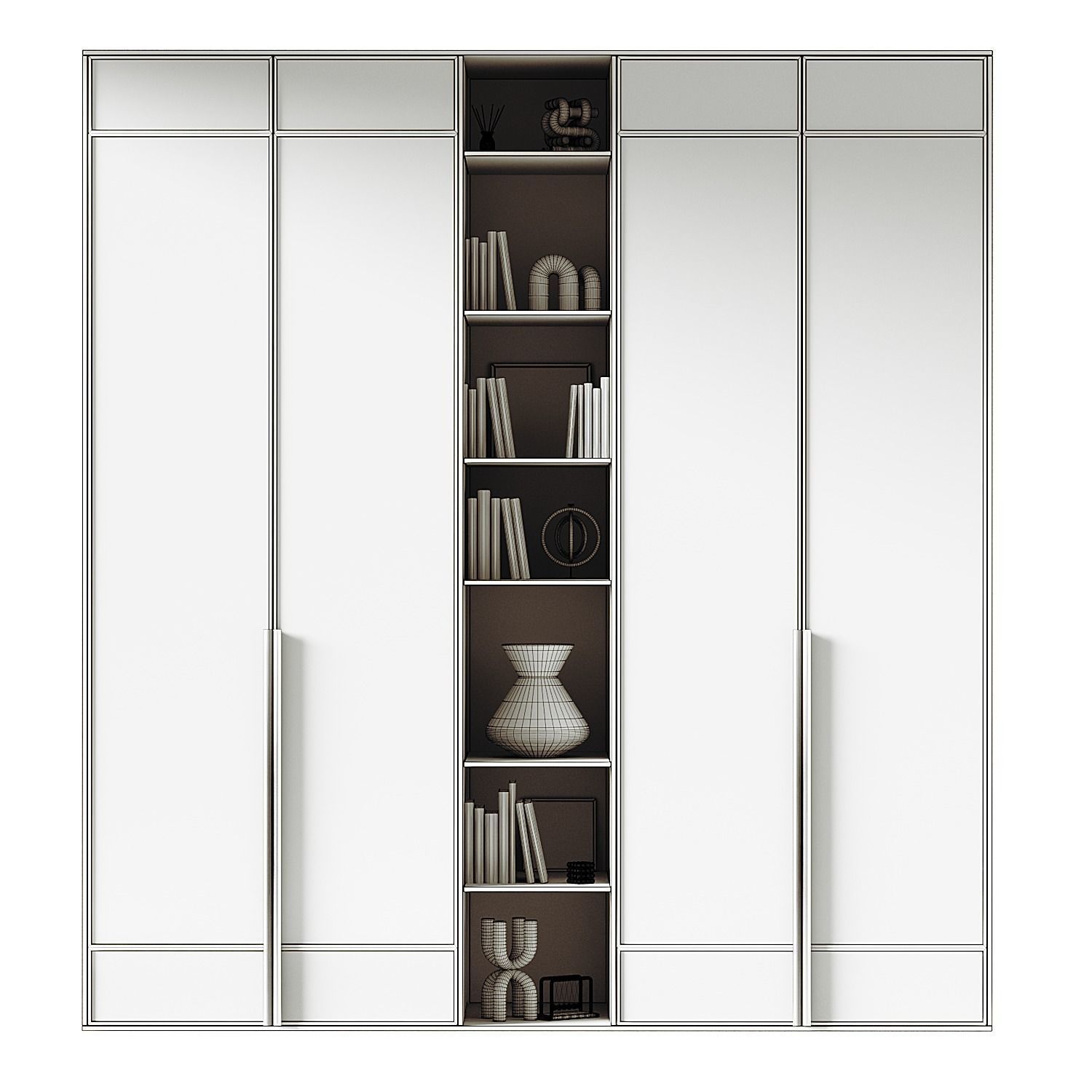 Wardrobe 060 3D model_2