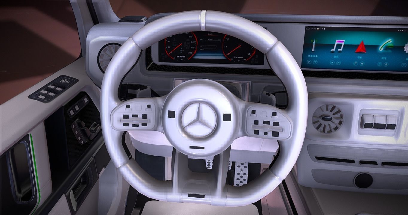AMG Mercedes G wagon 2023 modified  3D print model_6