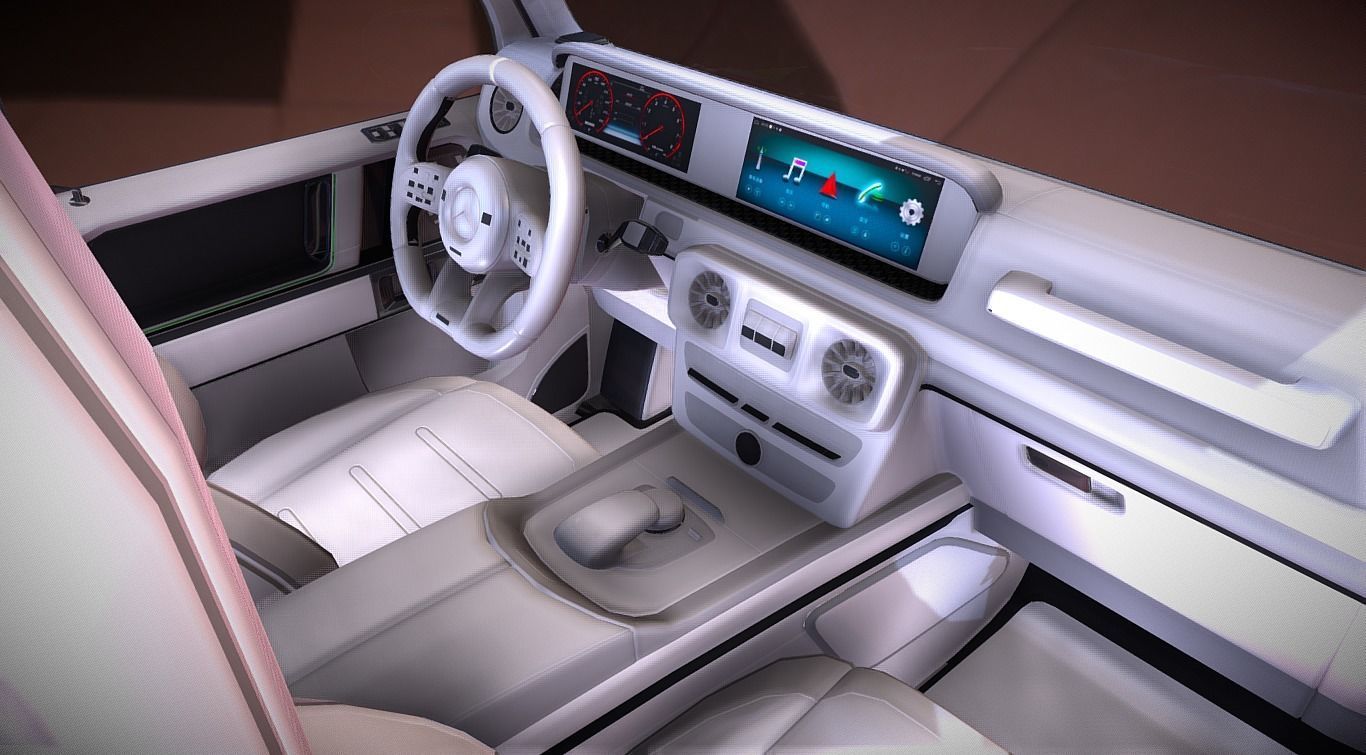 AMG Mercedes G wagon 2023 modified  3D print model_7
