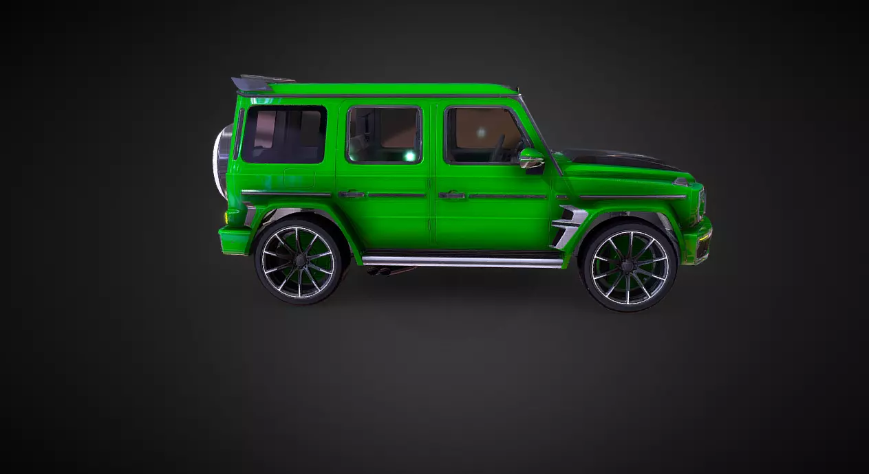 AMG Mercedes G wagon 2023 modified  3D print model_0