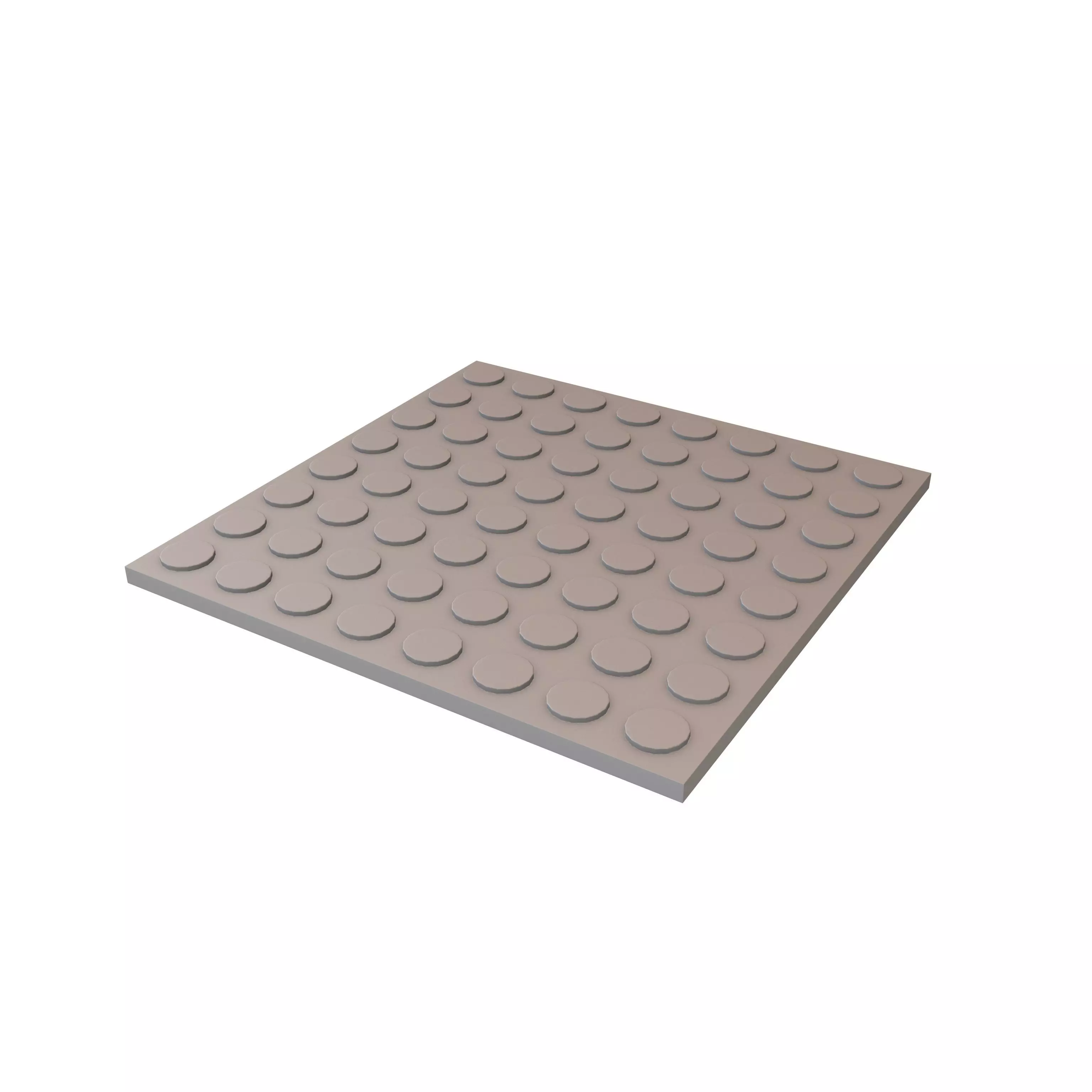 Blind Indicator Tactile Paving Tiles v1 003 Low-poly 3D model_0