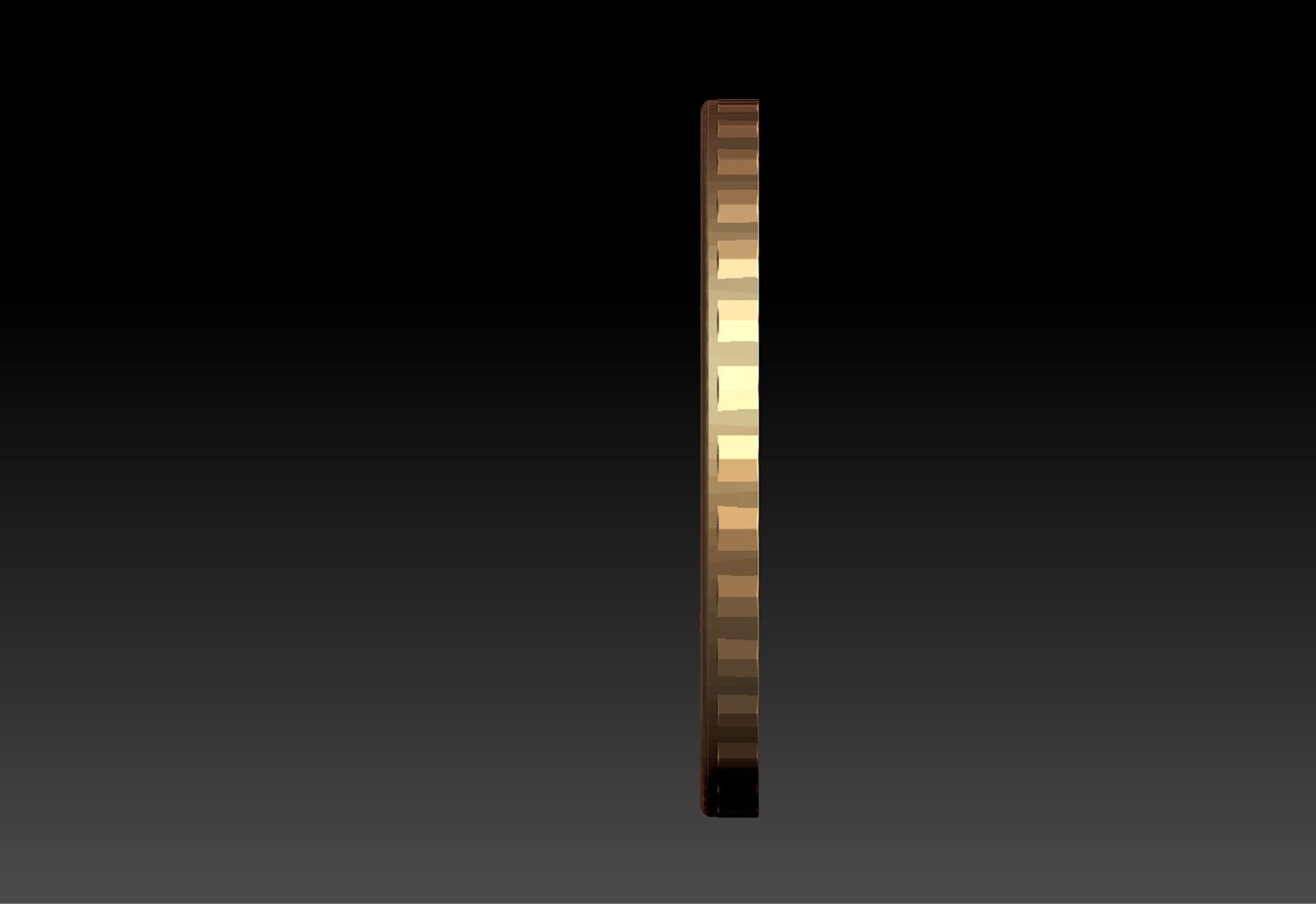 SAINT MICHAEL COIN PENDENT 3D print model_9