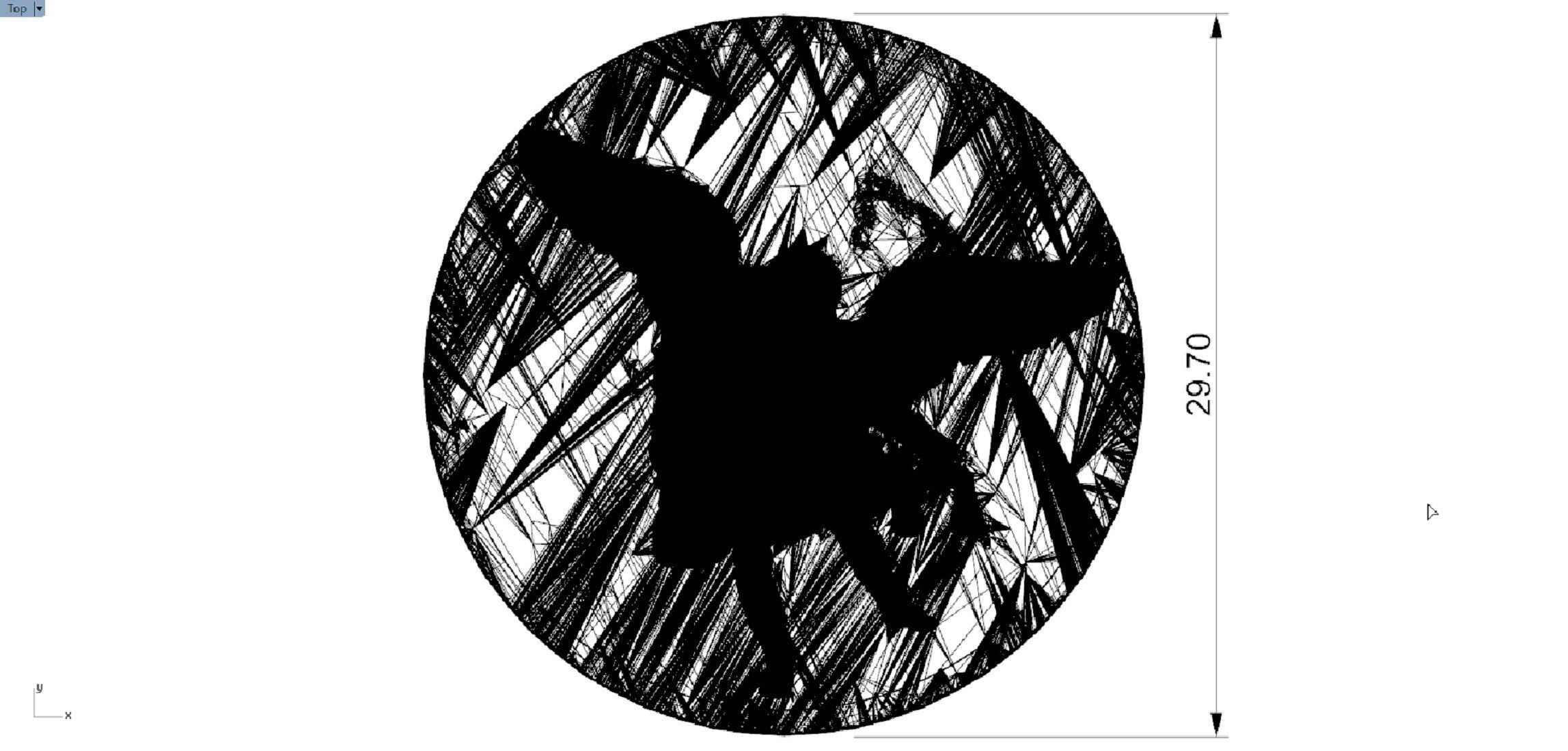 SAINT MICHAEL COIN PENDENT 3D print model_6