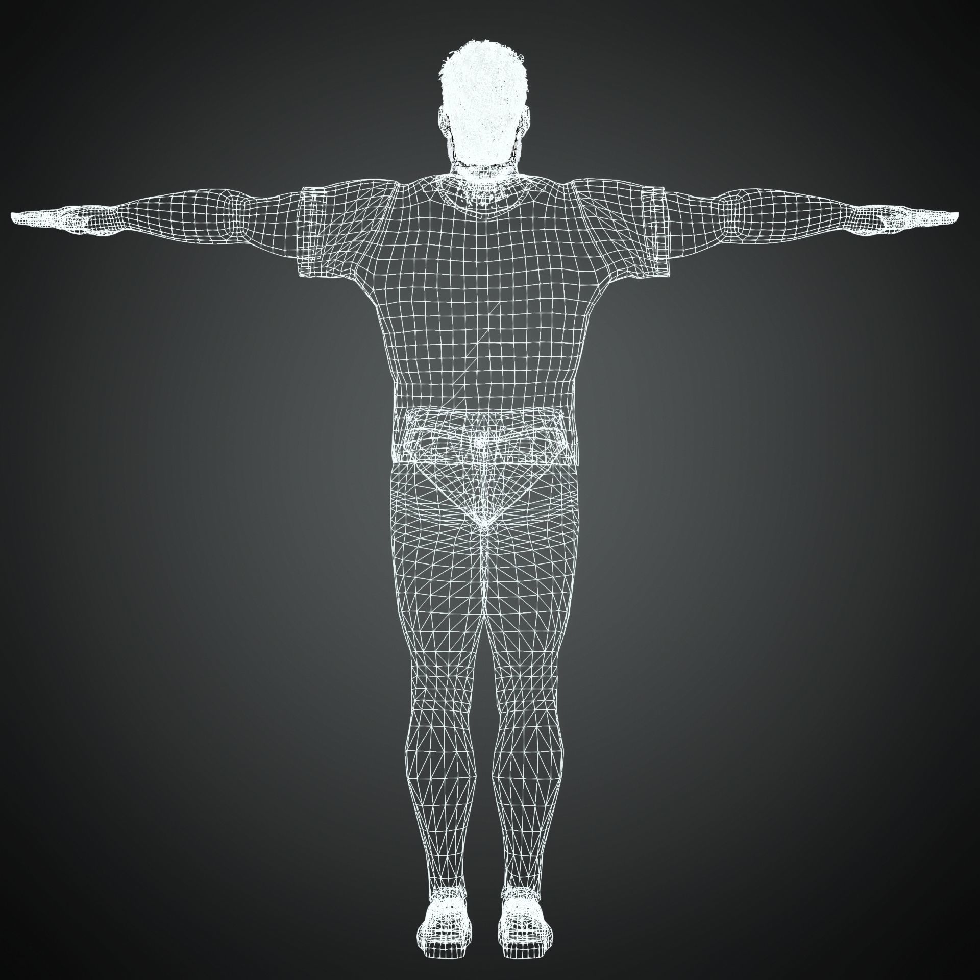 Gym crossfit  Partners Muscle Man and fitness Woman 3D Model Collection_8