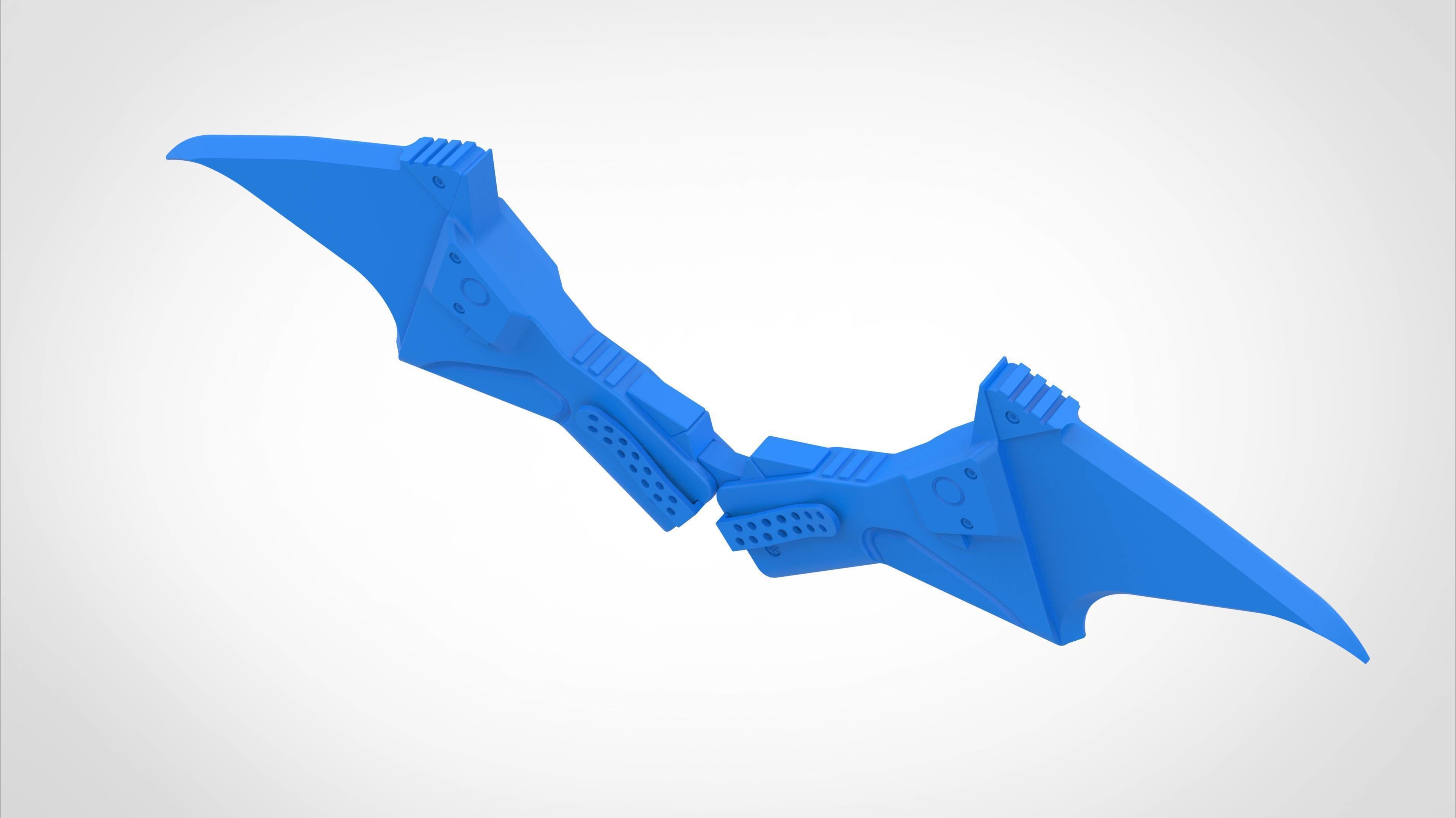 Batarang from the movie The Batman 2022 3D print model_25