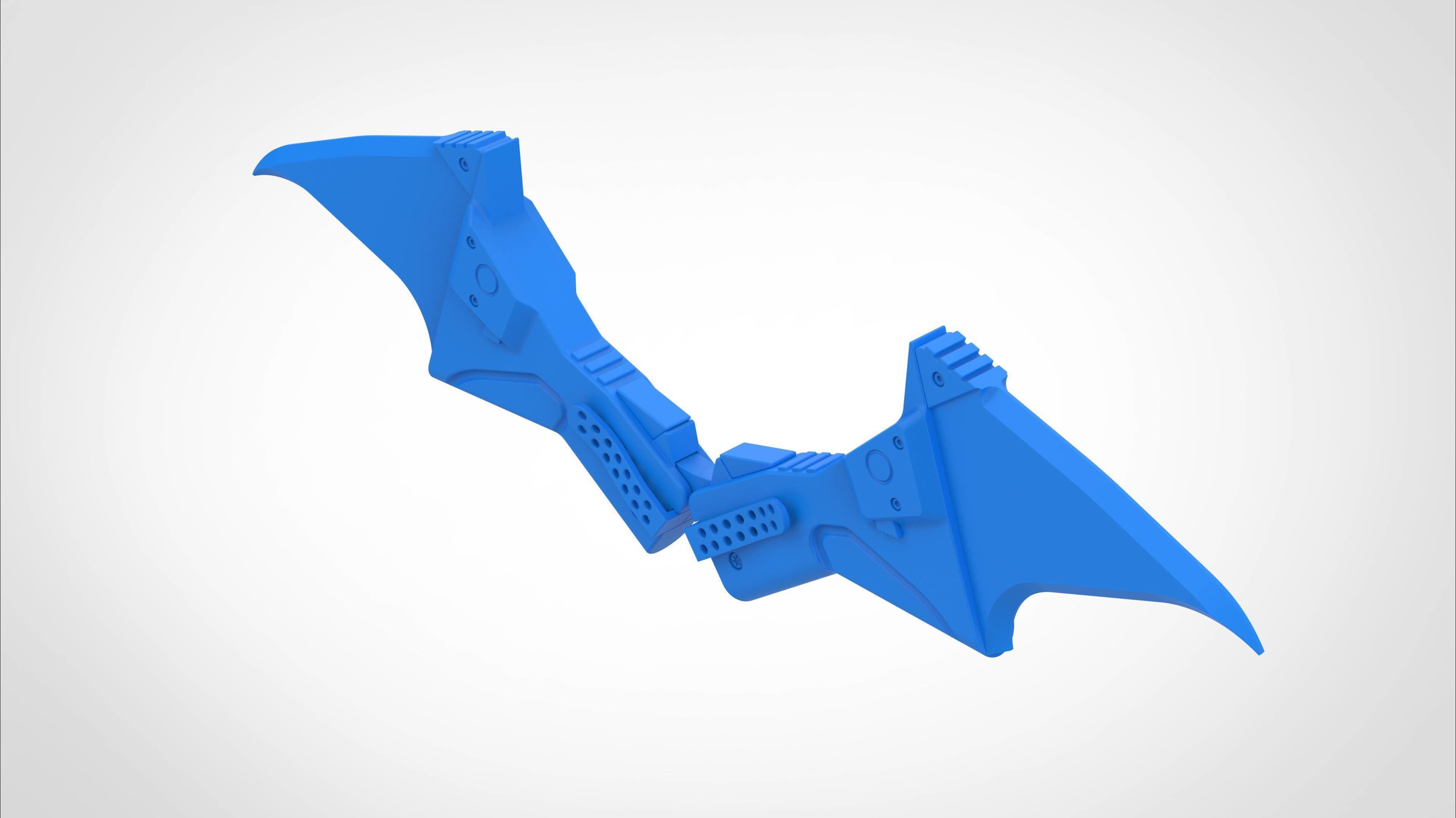 Batarang from the movie The Batman 2022 3D print model_36