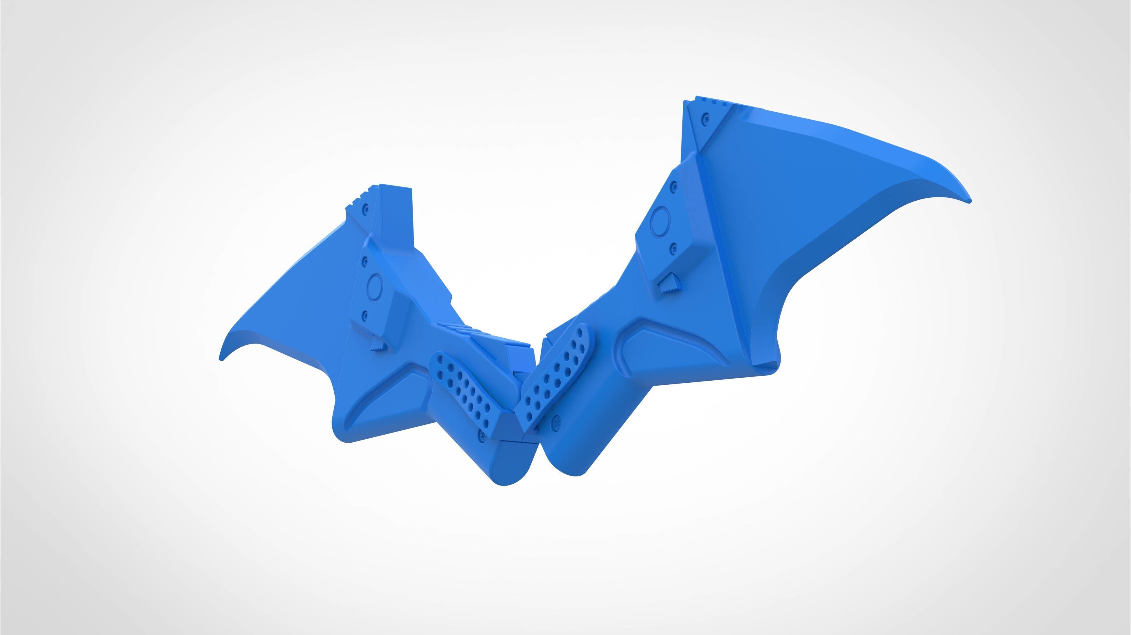 Batarang from the movie The Batman 2022 3D print model_37
