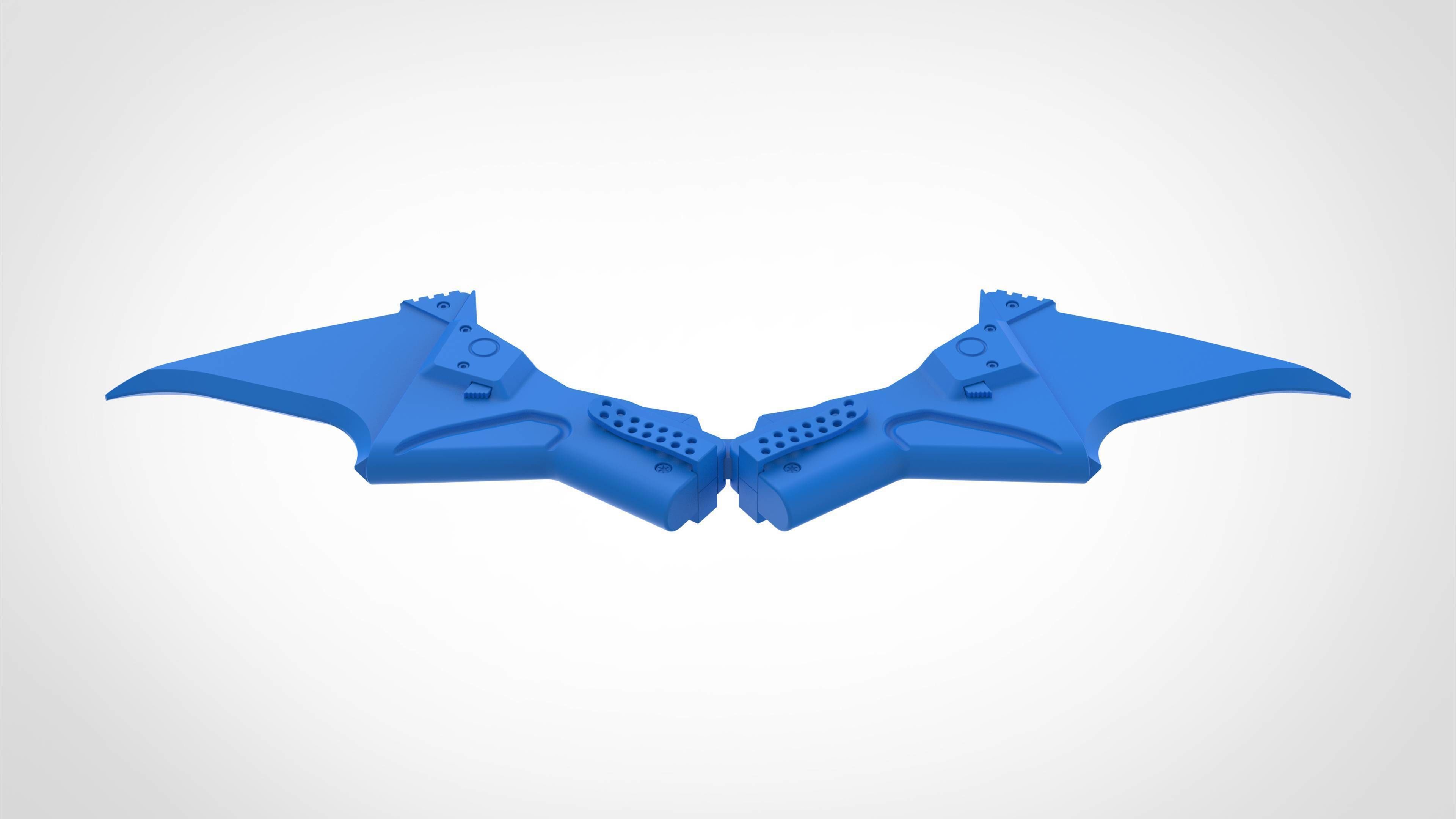 Batarang from the movie The Batman 2022 3D print model_33