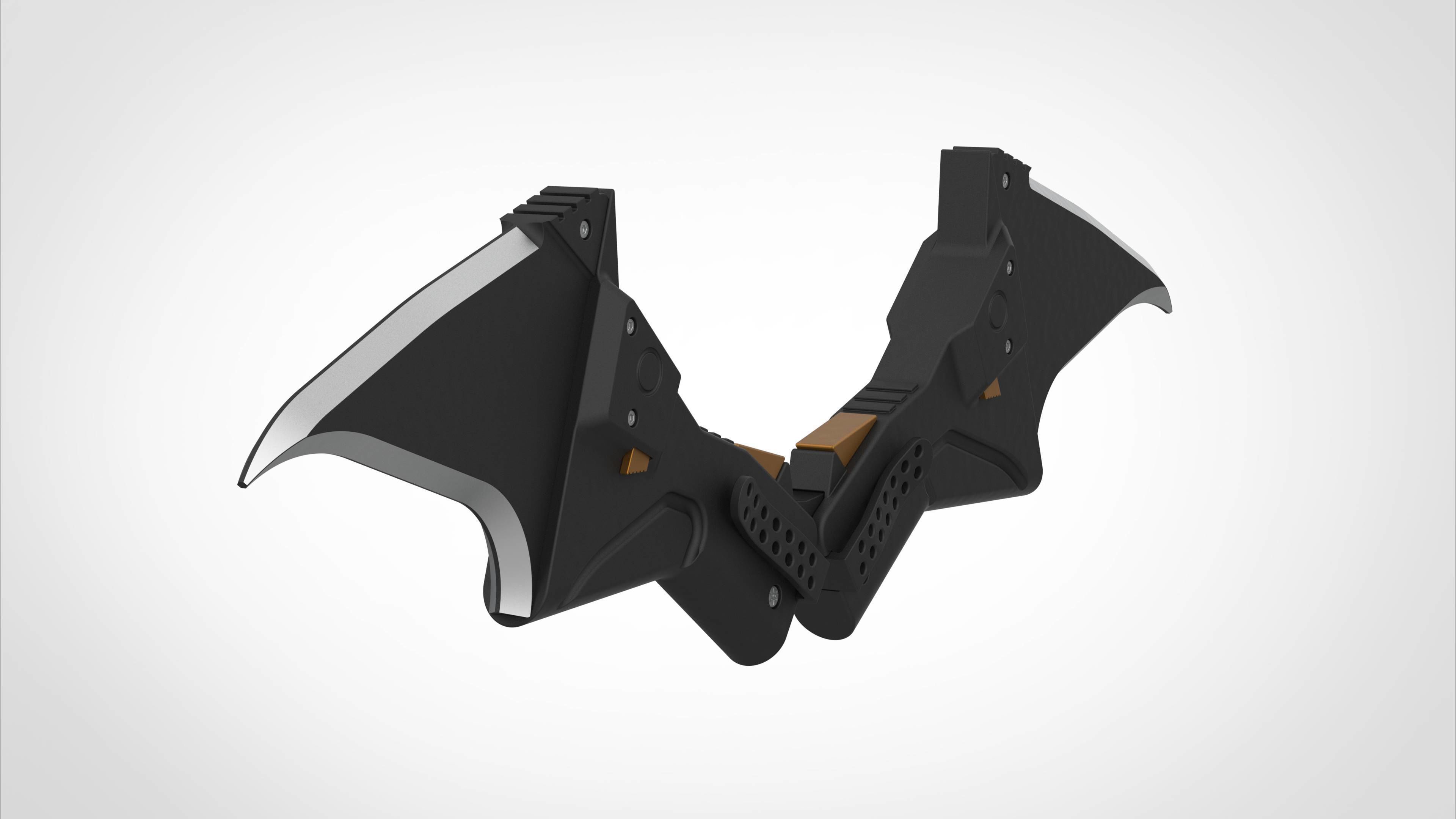 Batarang from the movie The Batman 2022 3D print model_18