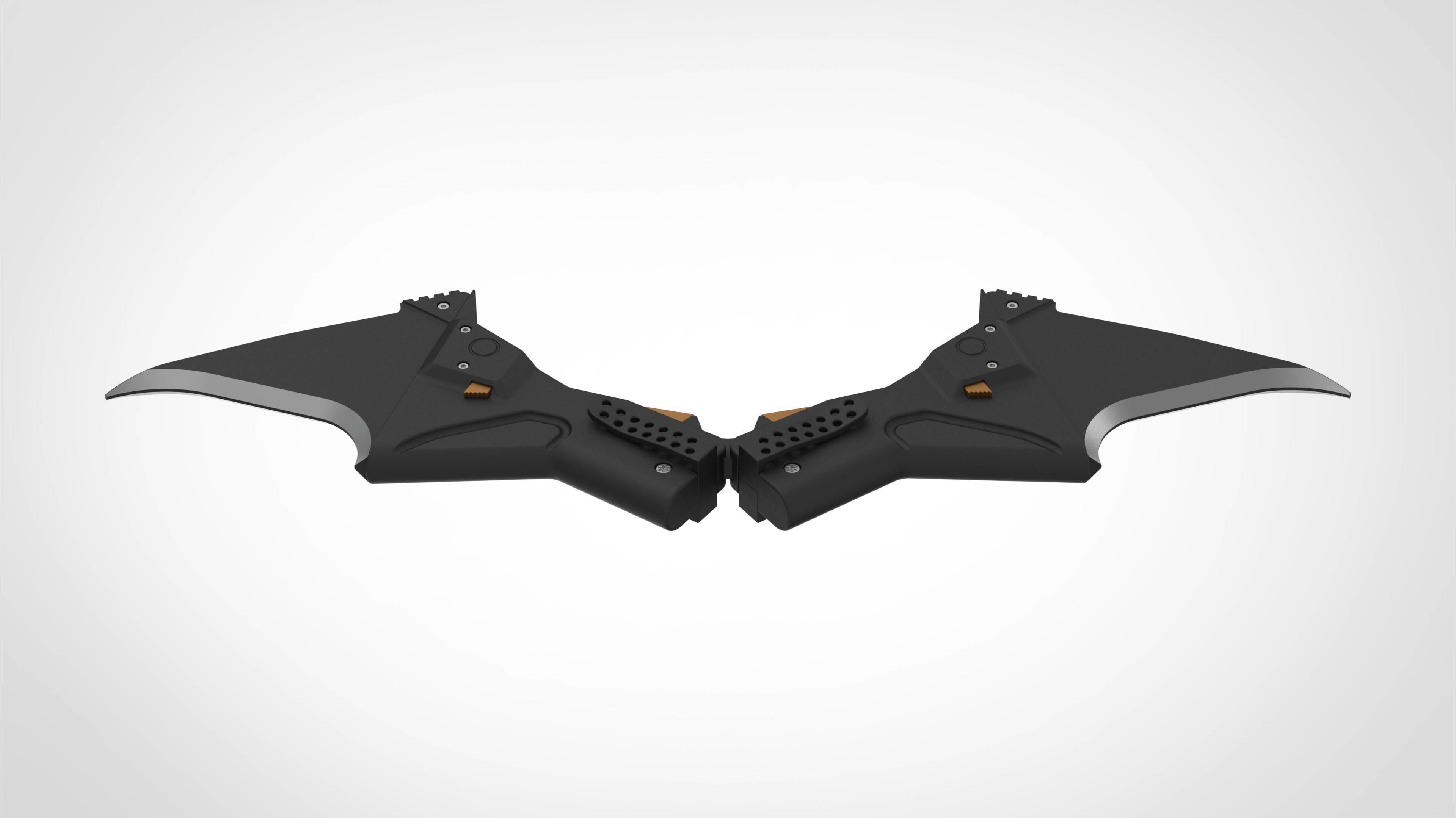 Batarang from the movie The Batman 2022 3D print model_12