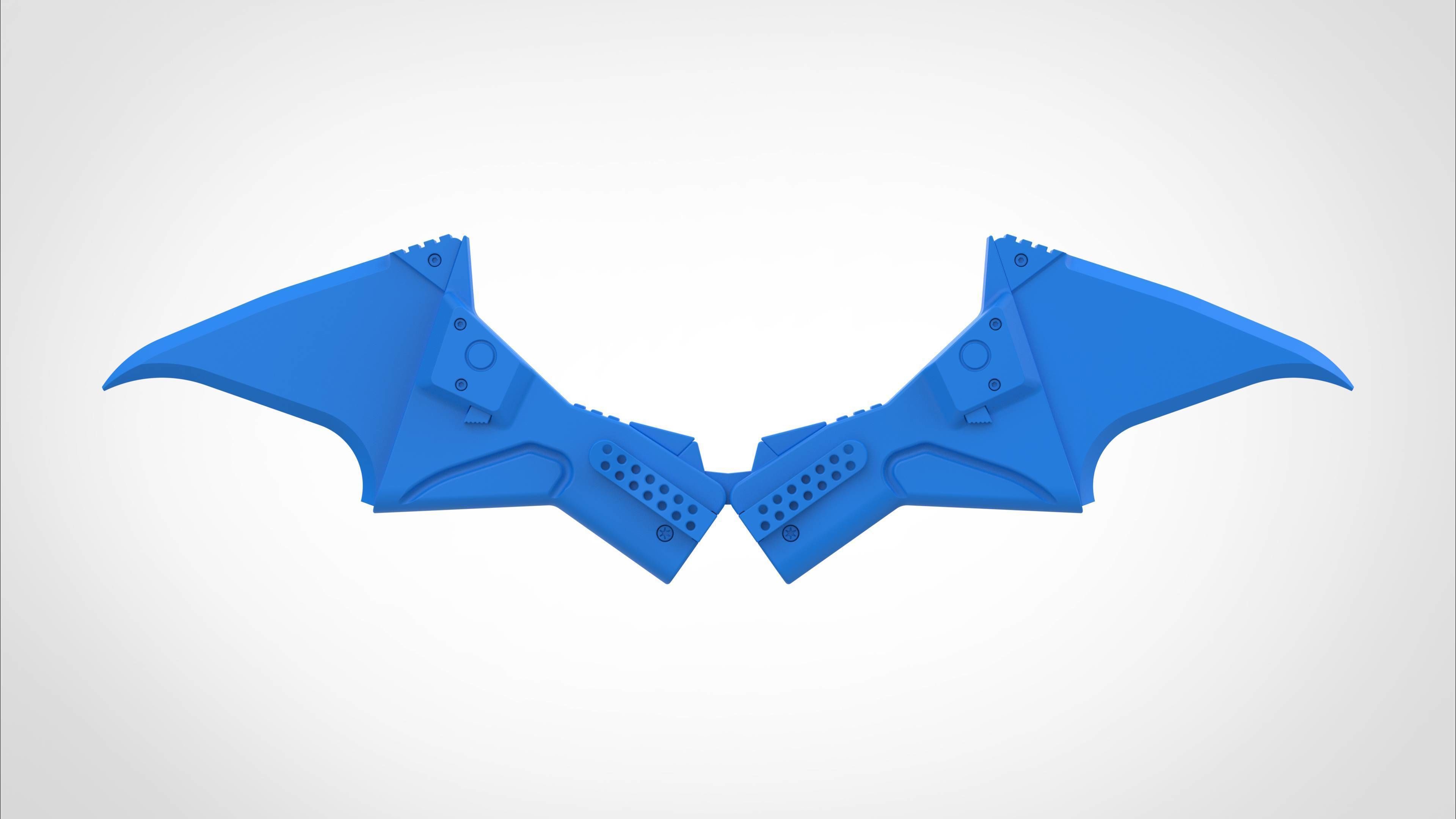 Batarang from the movie The Batman 2022 3D print model_29
