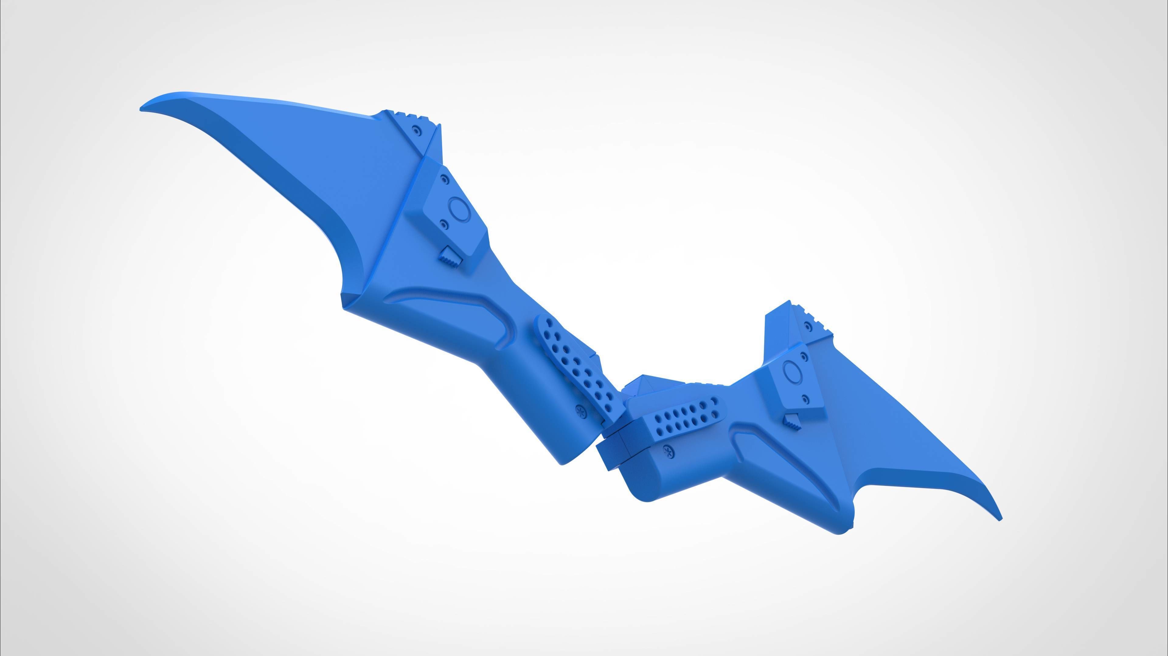 Batarang from the movie The Batman 2022 3D print model_46