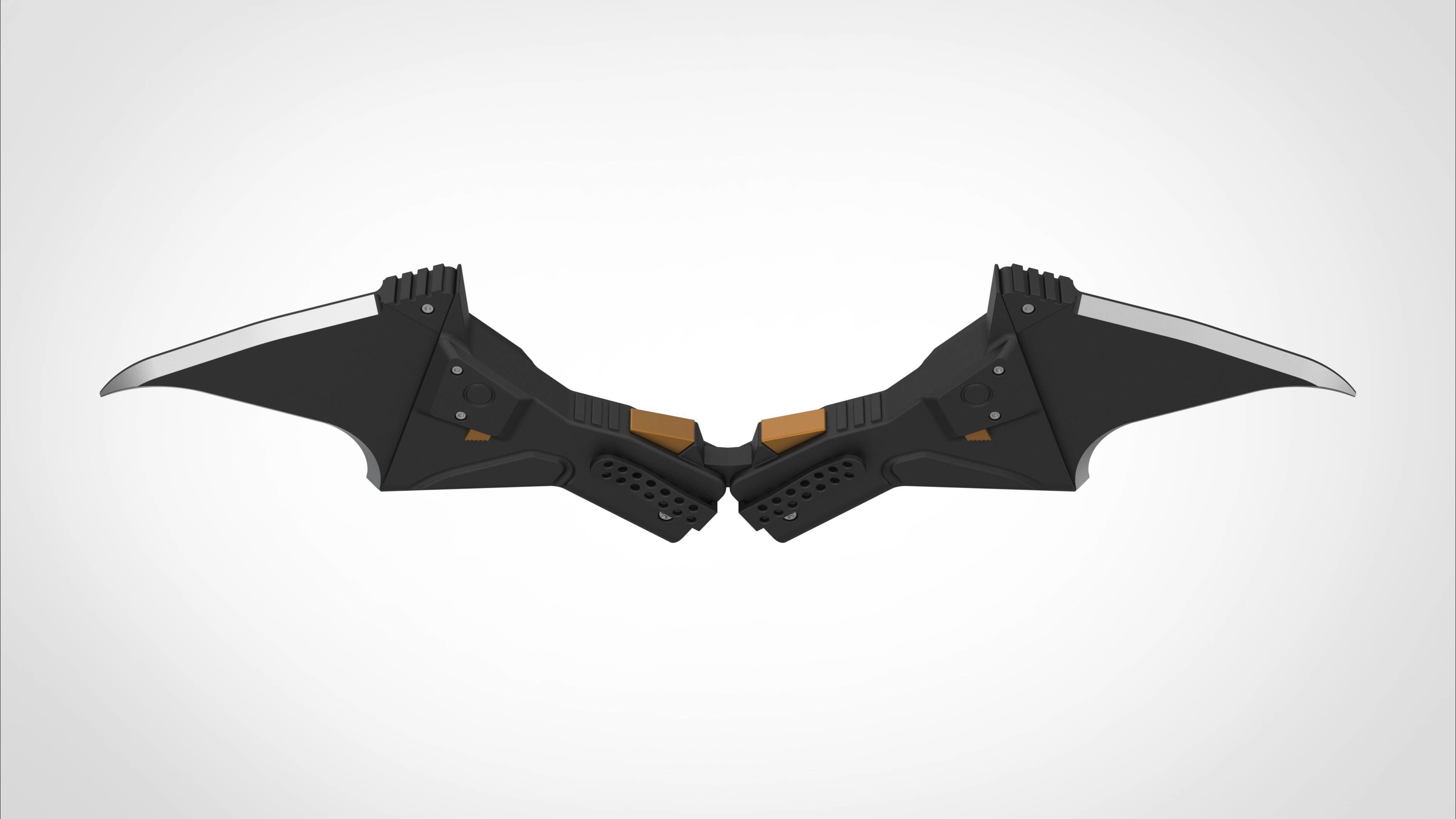 Batarang from the movie The Batman 2022 3D print model_10