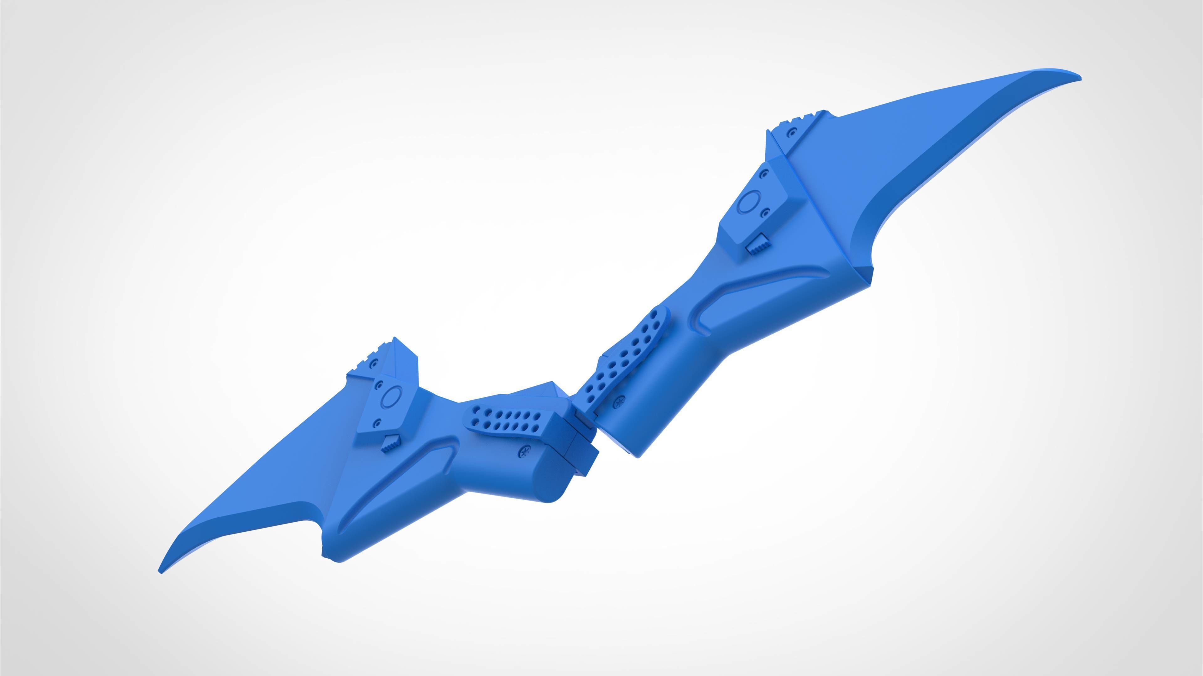 Batarang from the movie The Batman 2022 3D print model_35