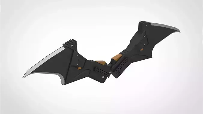 Batarang from the movie The Batman 2022 3D print model