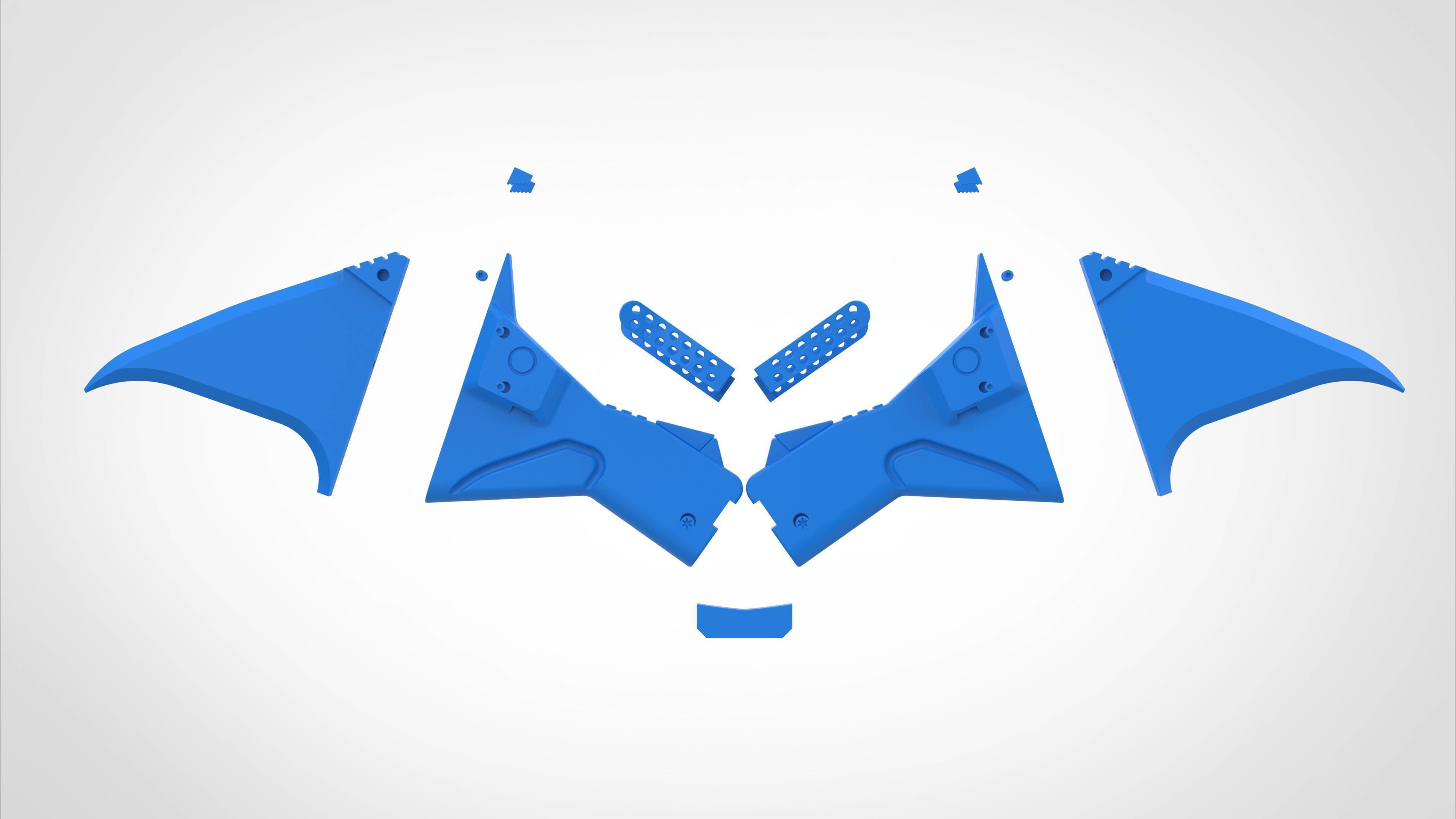 Batarang from the movie The Batman 2022 3D print model_51