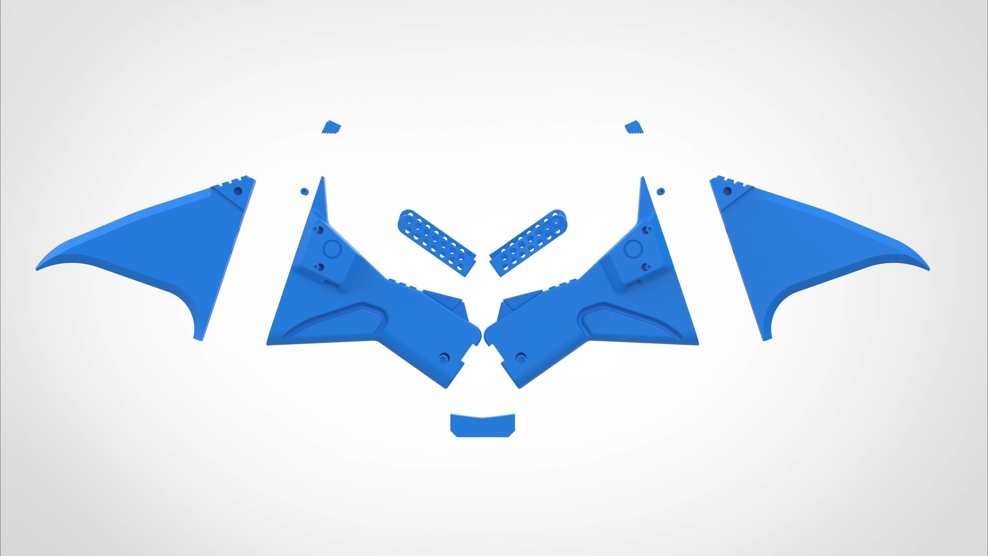 Batarang from the movie The Batman 2022 3D print model_41