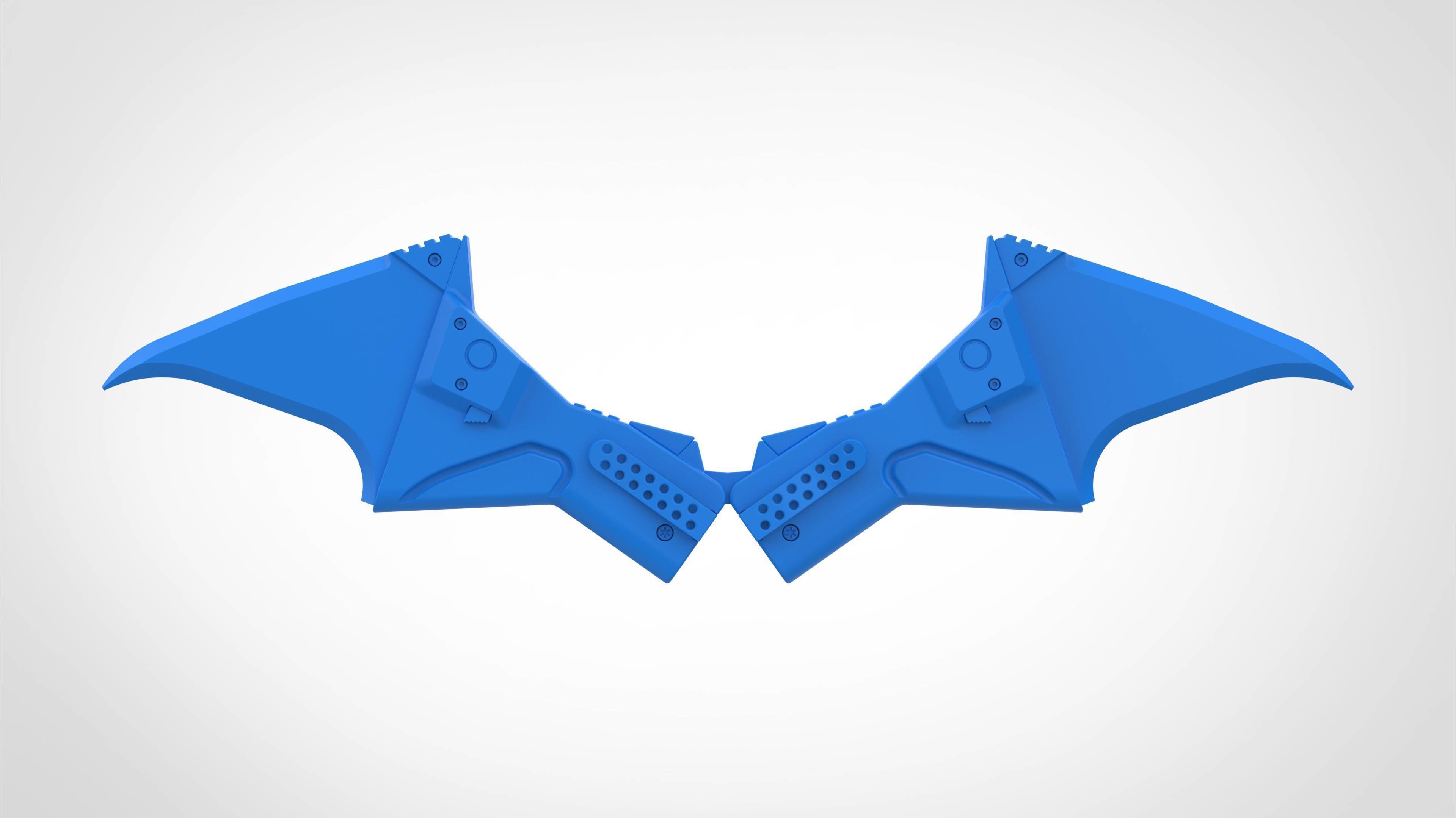Batarang from the movie The Batman 2022 3D print model_23