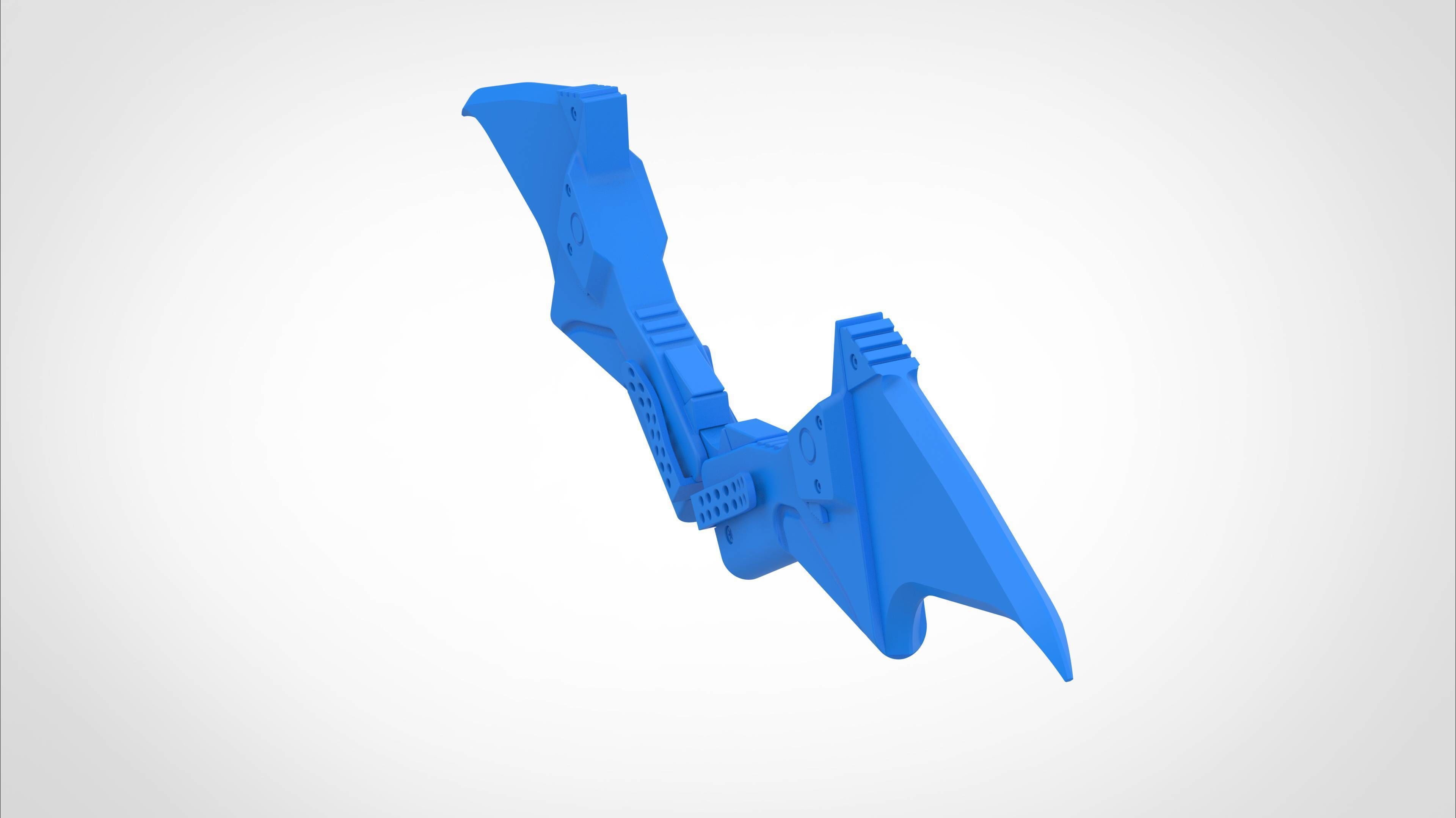 Batarang from the movie The Batman 2022 3D print model_39