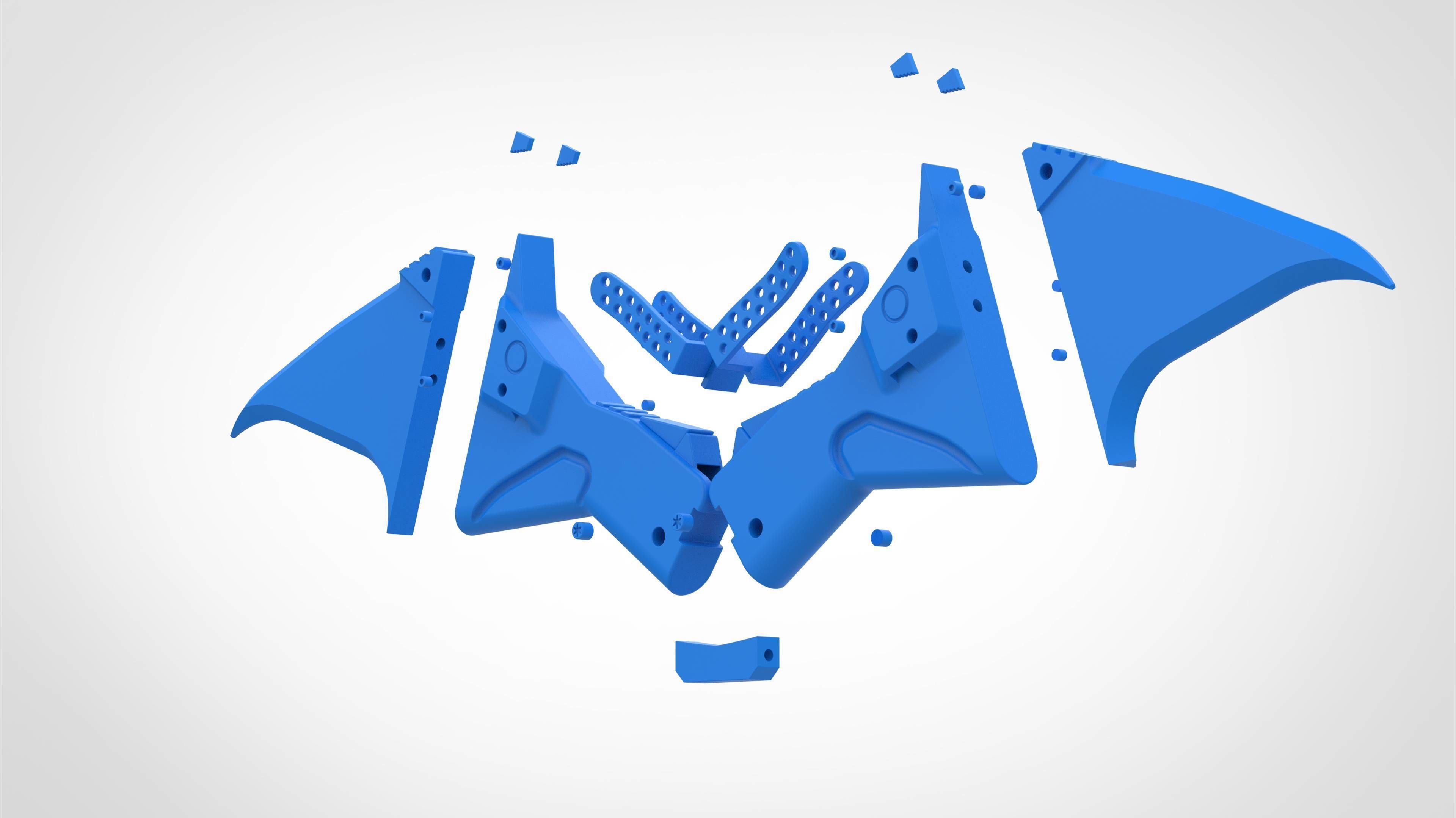 Batarang from the movie The Batman 2022 3D print model_52