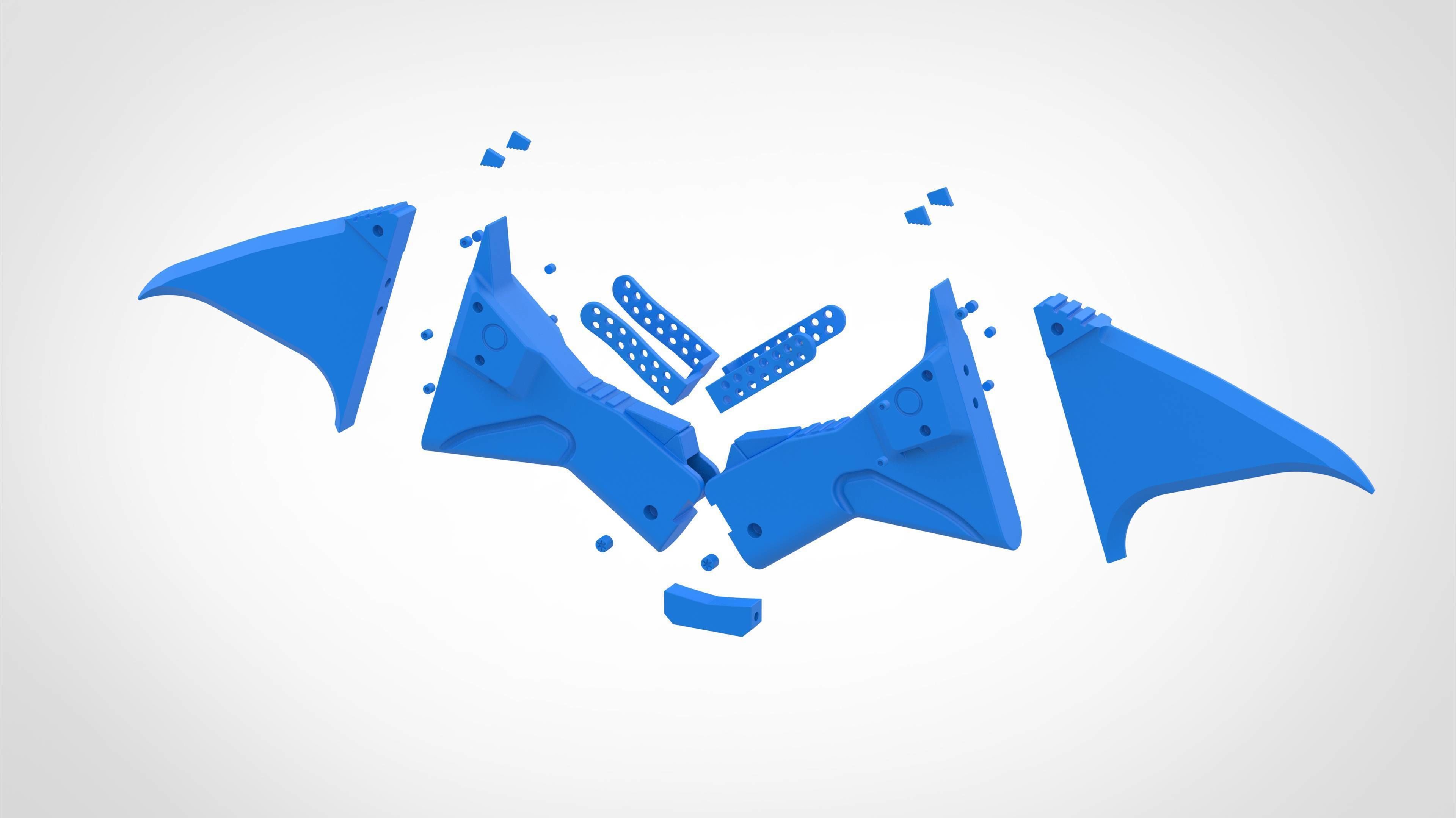 Batarang from the movie The Batman 2022 3D print model_43