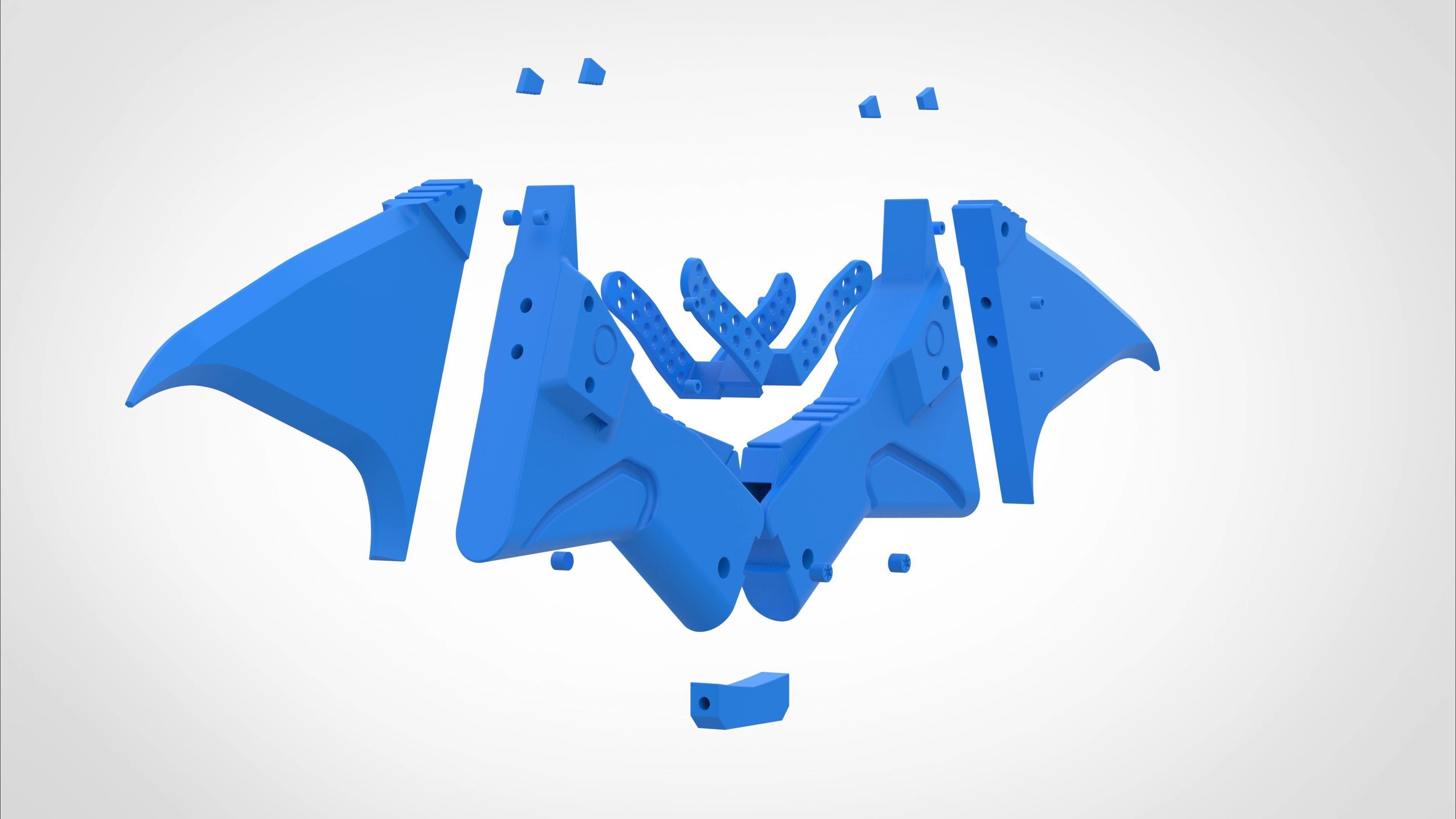 Batarang from the movie The Batman 2022 3D print model_50