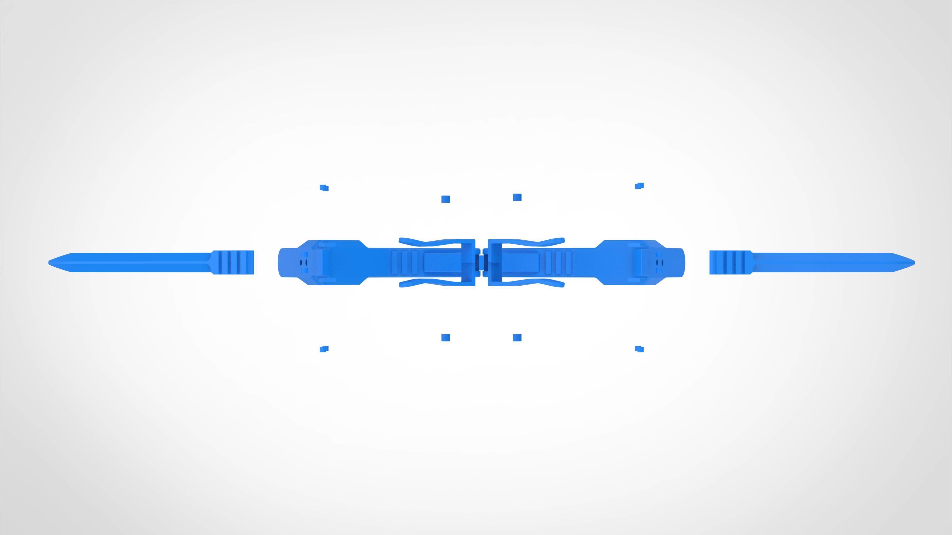 Batarang from the movie The Batman 2022 3D print model_47