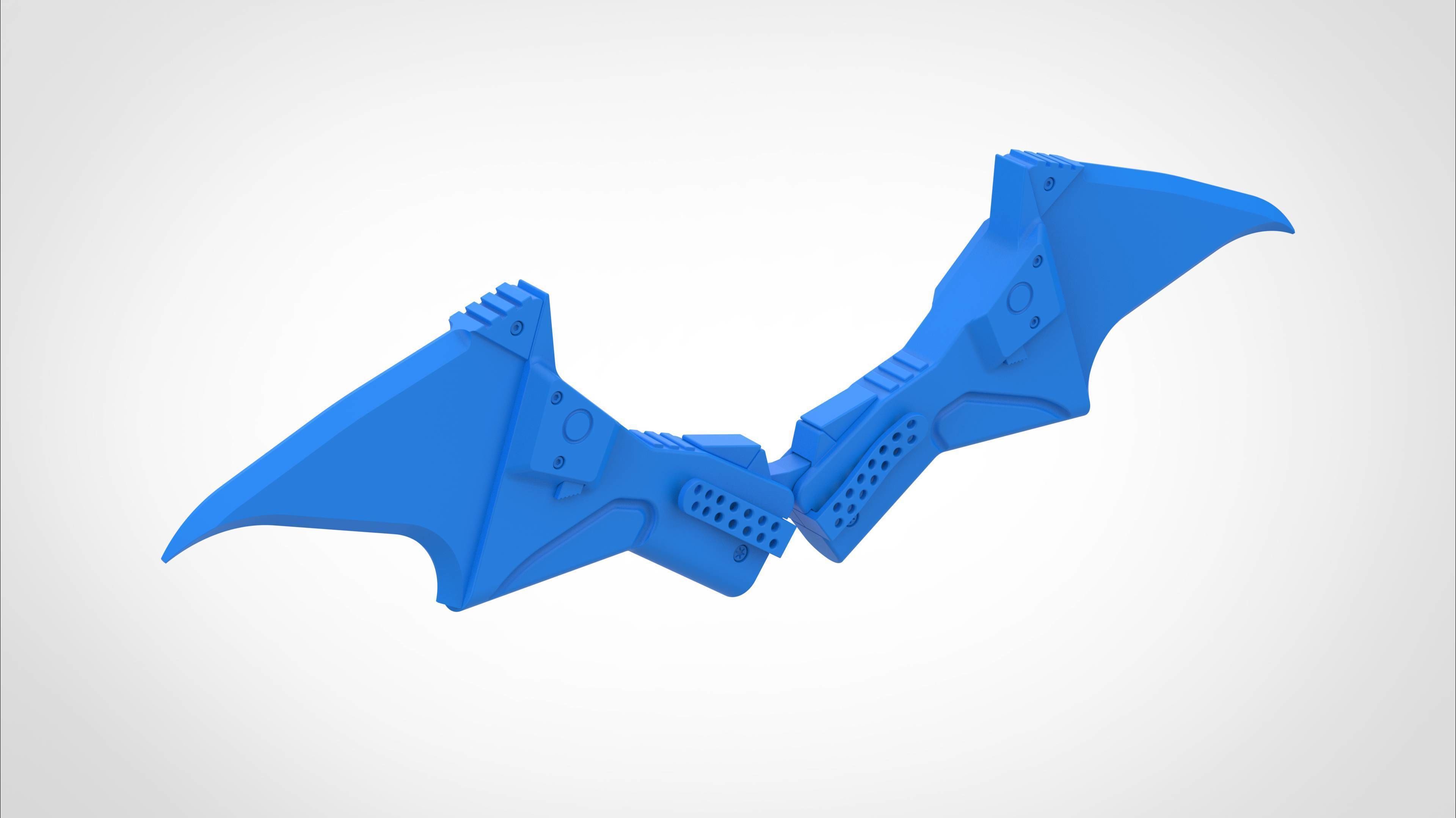Batarang from the movie The Batman 2022 3D print model_22