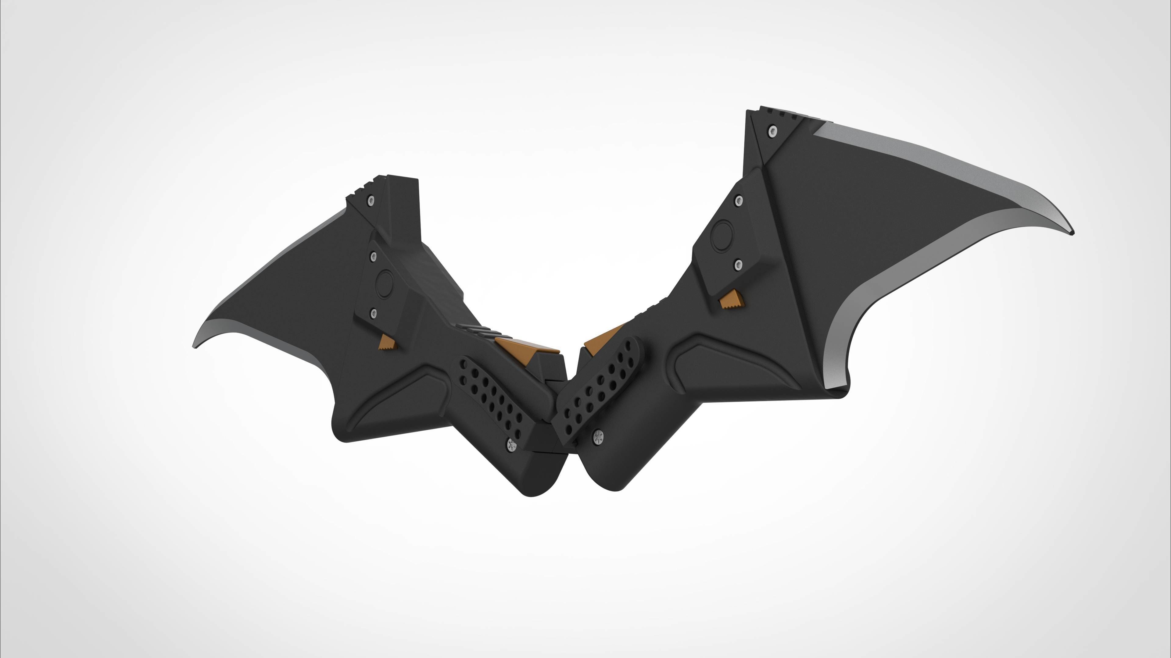 Batarang from the movie The Batman 2022 3D print model_8