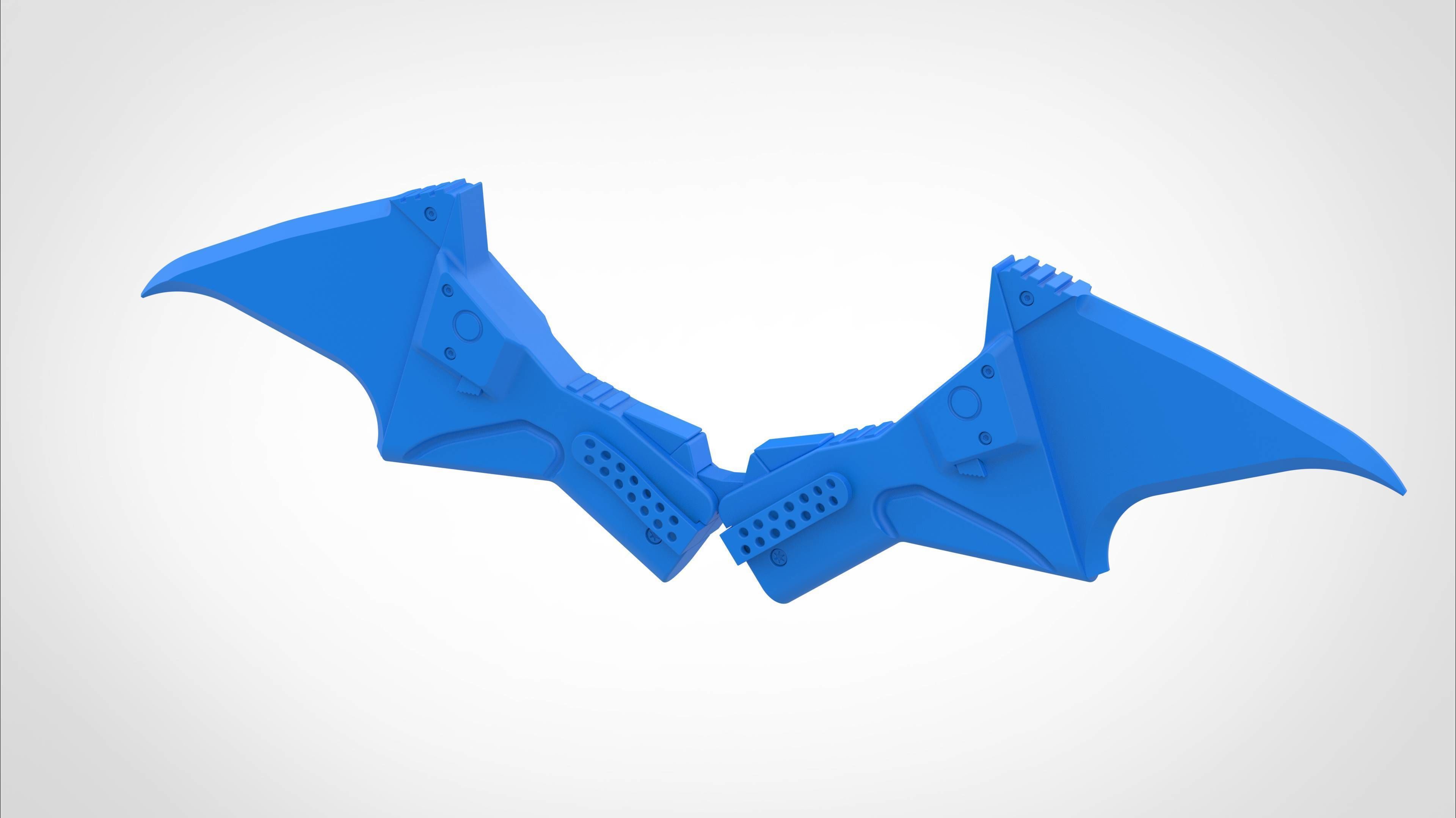 Batarang from the movie The Batman 2022 3D print model_24