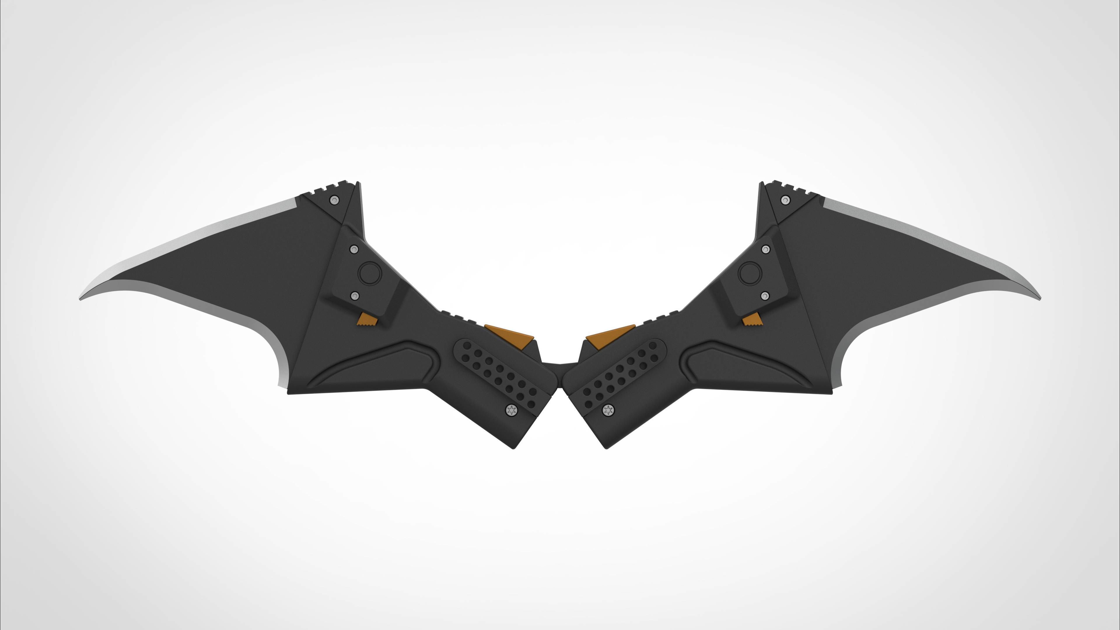 Batarang from the movie The Batman 2022 3D print model_1