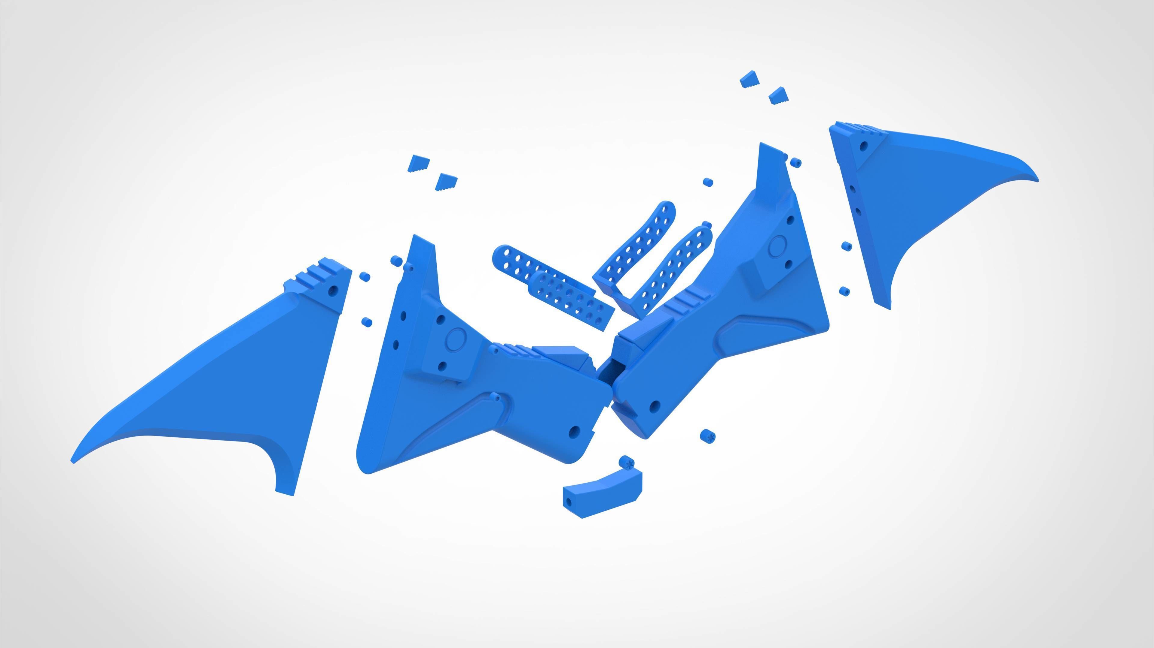 Batarang from the movie The Batman 2022 3D print model_40