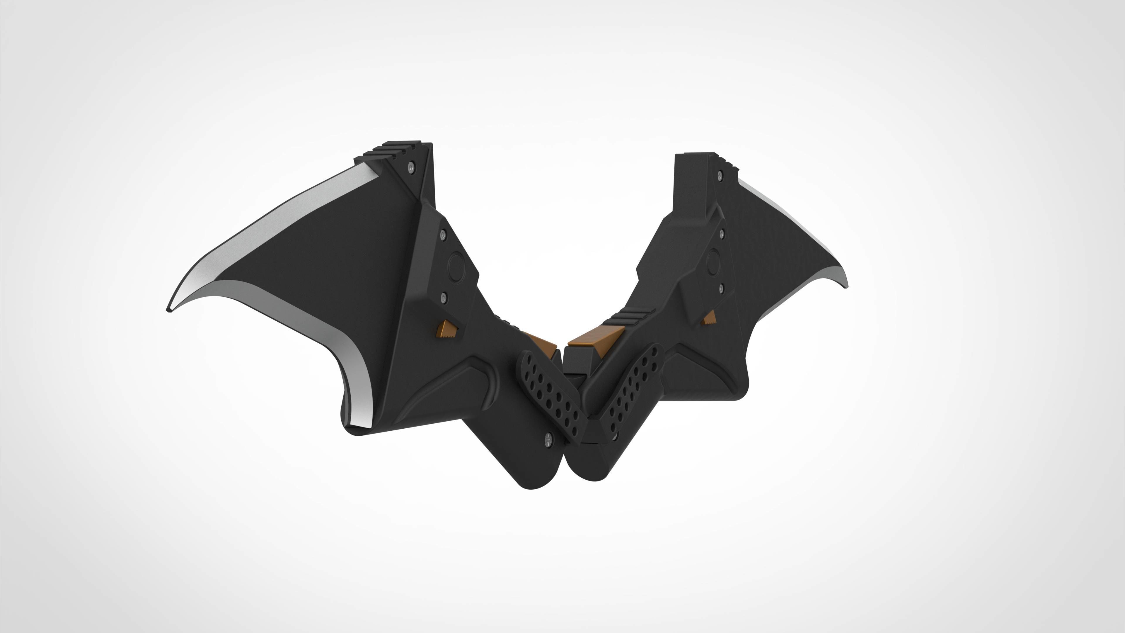 Batarang from the movie The Batman 2022 3D print model_6