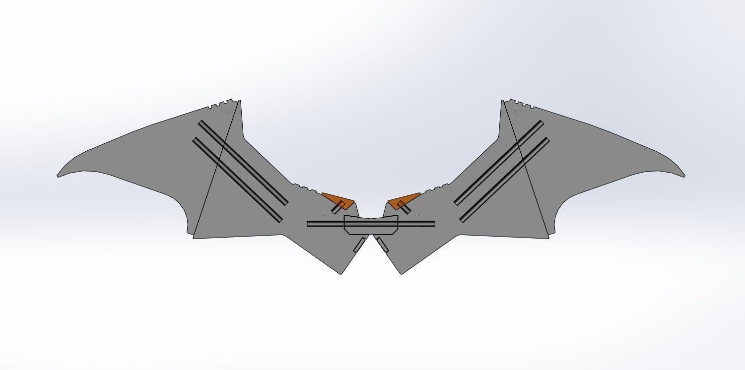 Batarang from the movie The Batman 2022 3D print model_66