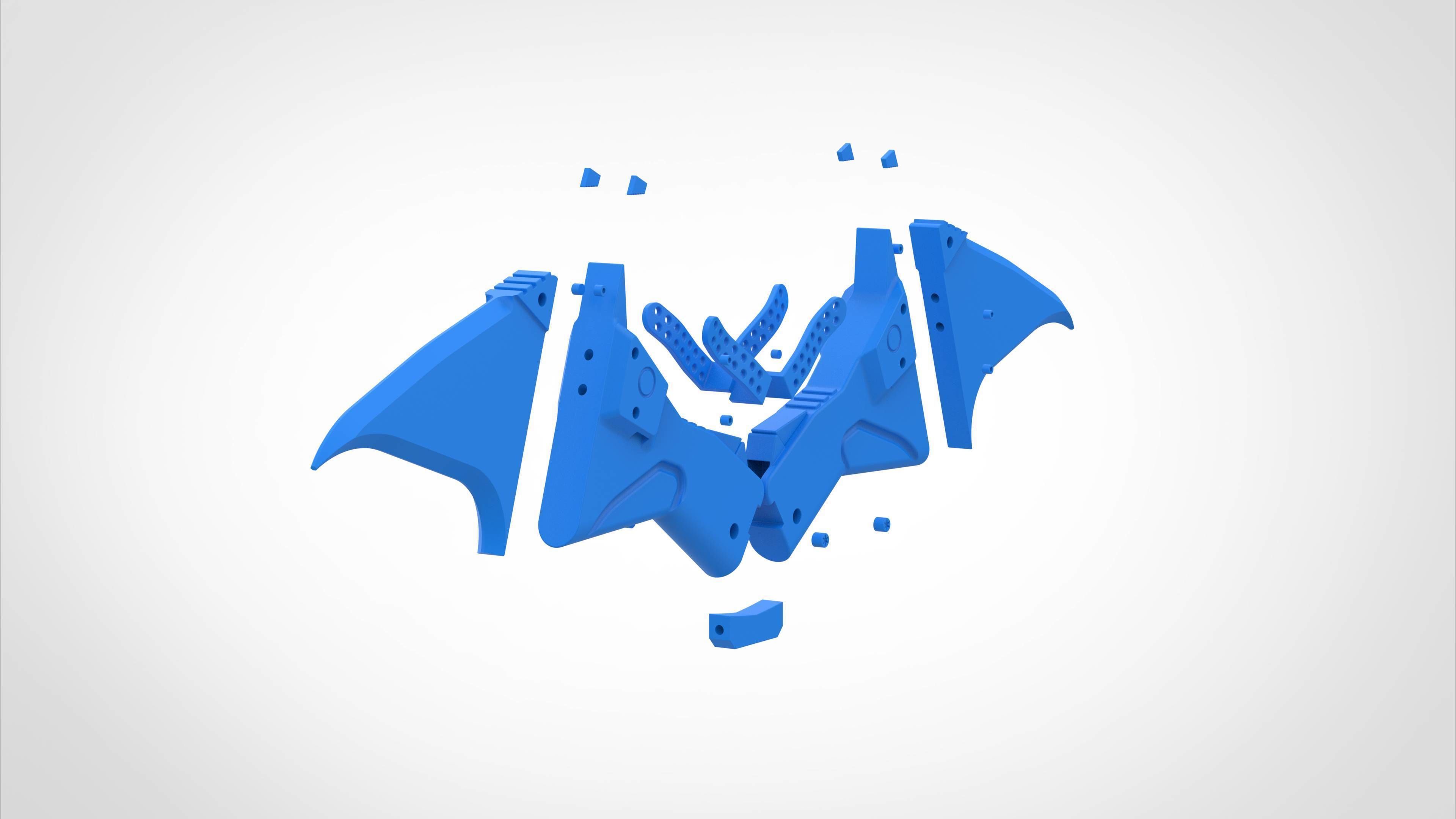 Batarang from the movie The Batman 2022 3D print model_63