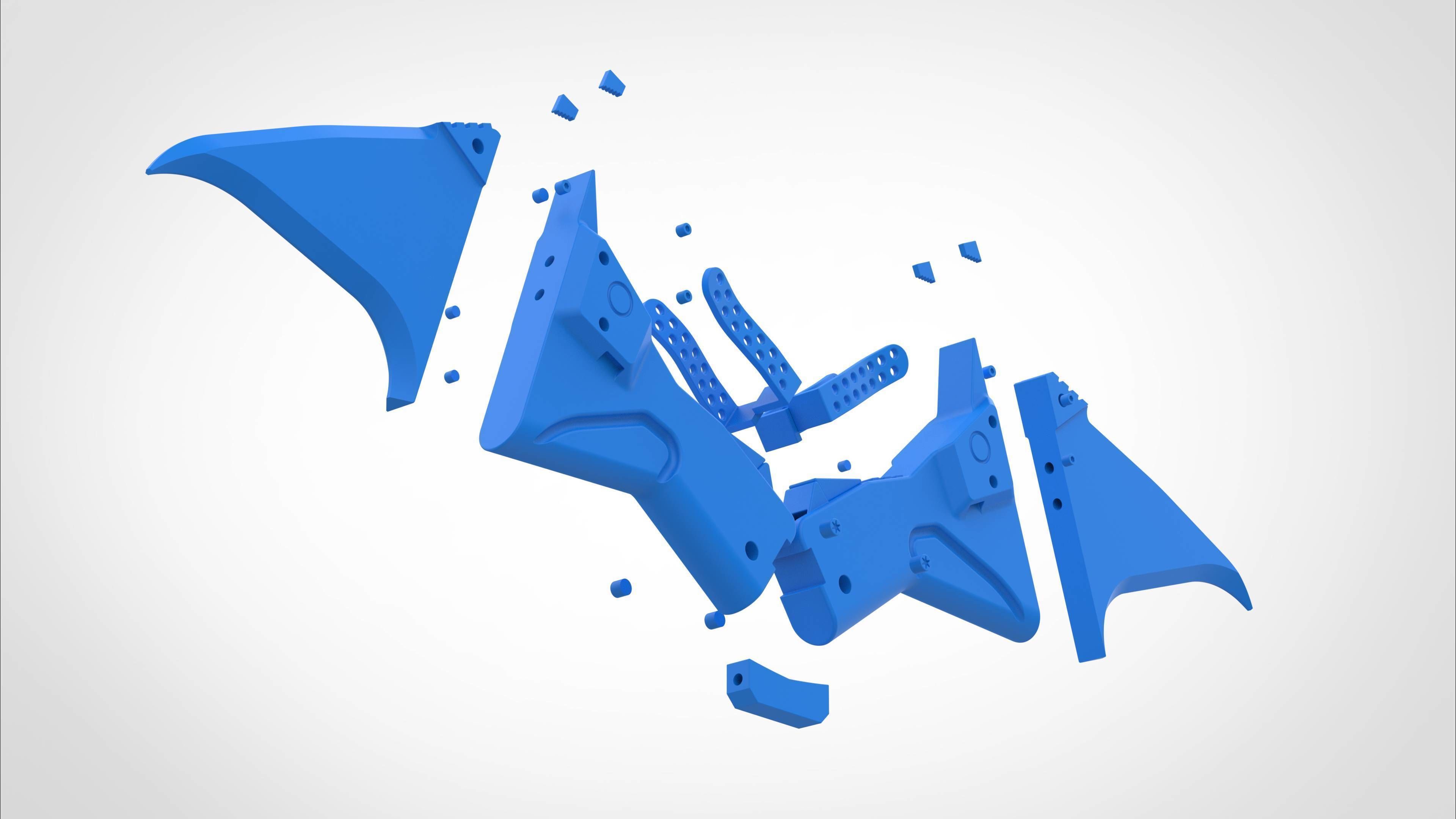 Batarang from the movie The Batman 2022 3D print model_61