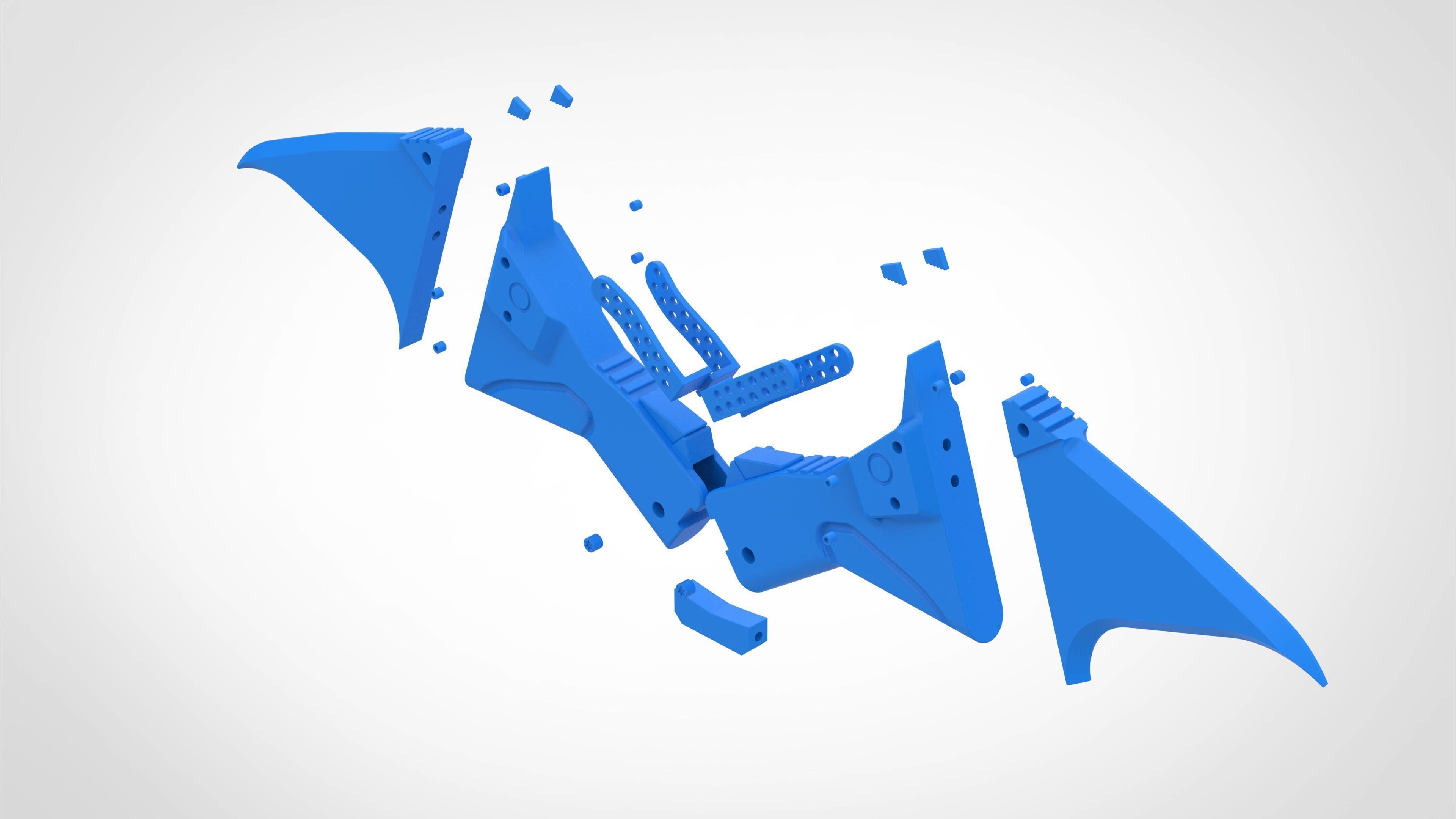 Batarang from the movie The Batman 2022 3D print model_57