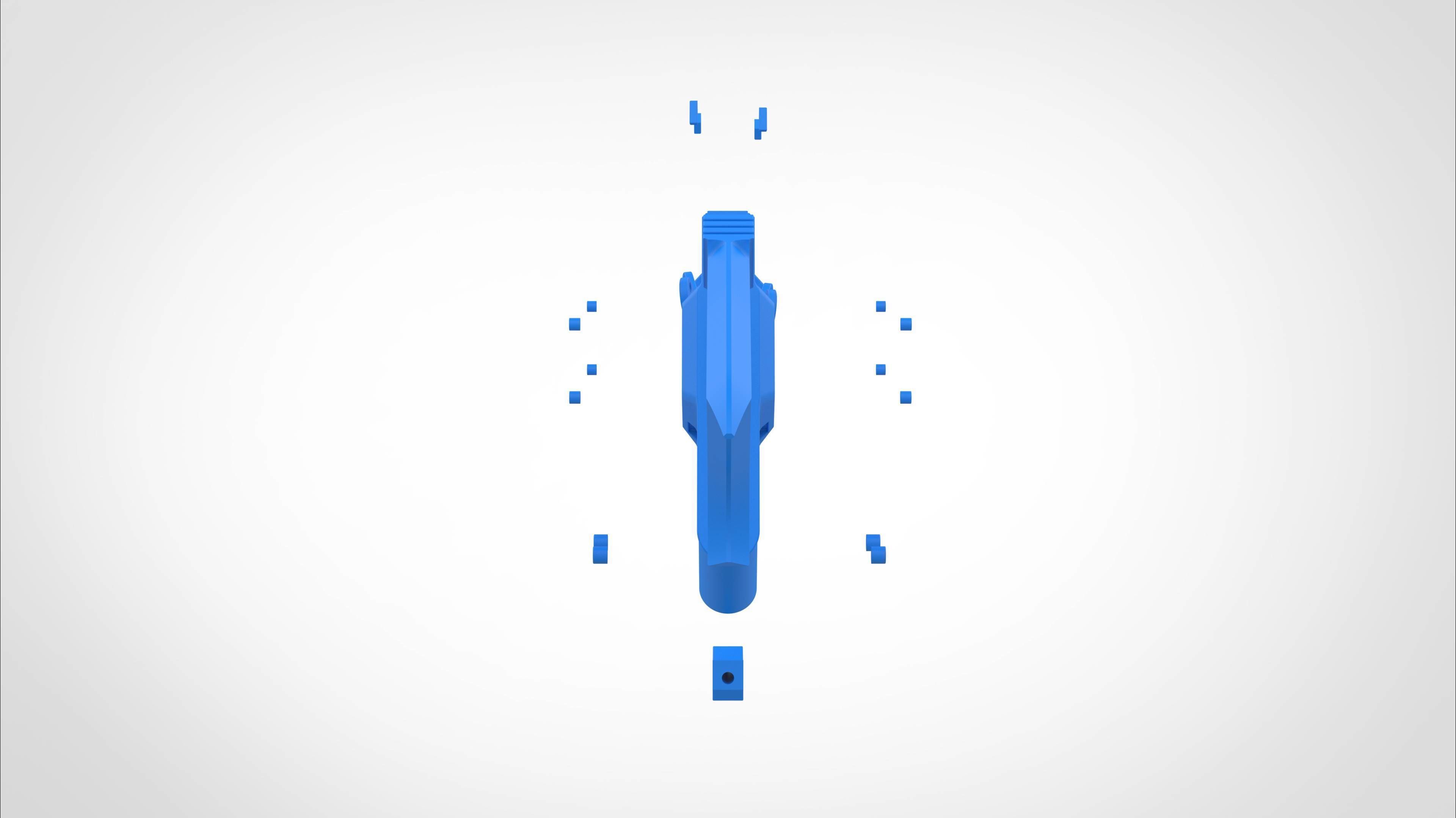 Batarang from the movie The Batman 2022 3D print model_53