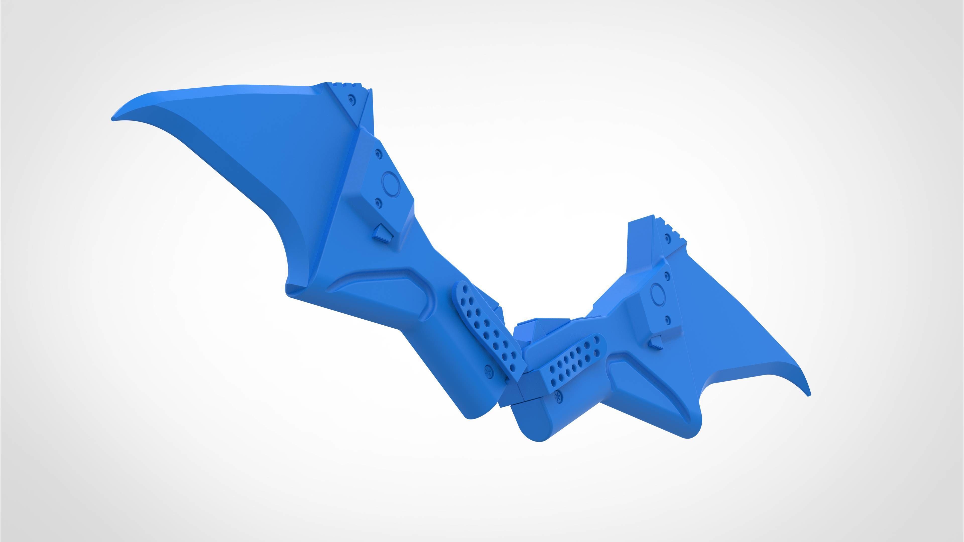 Batarang from the movie The Batman 2022 3D print model_42