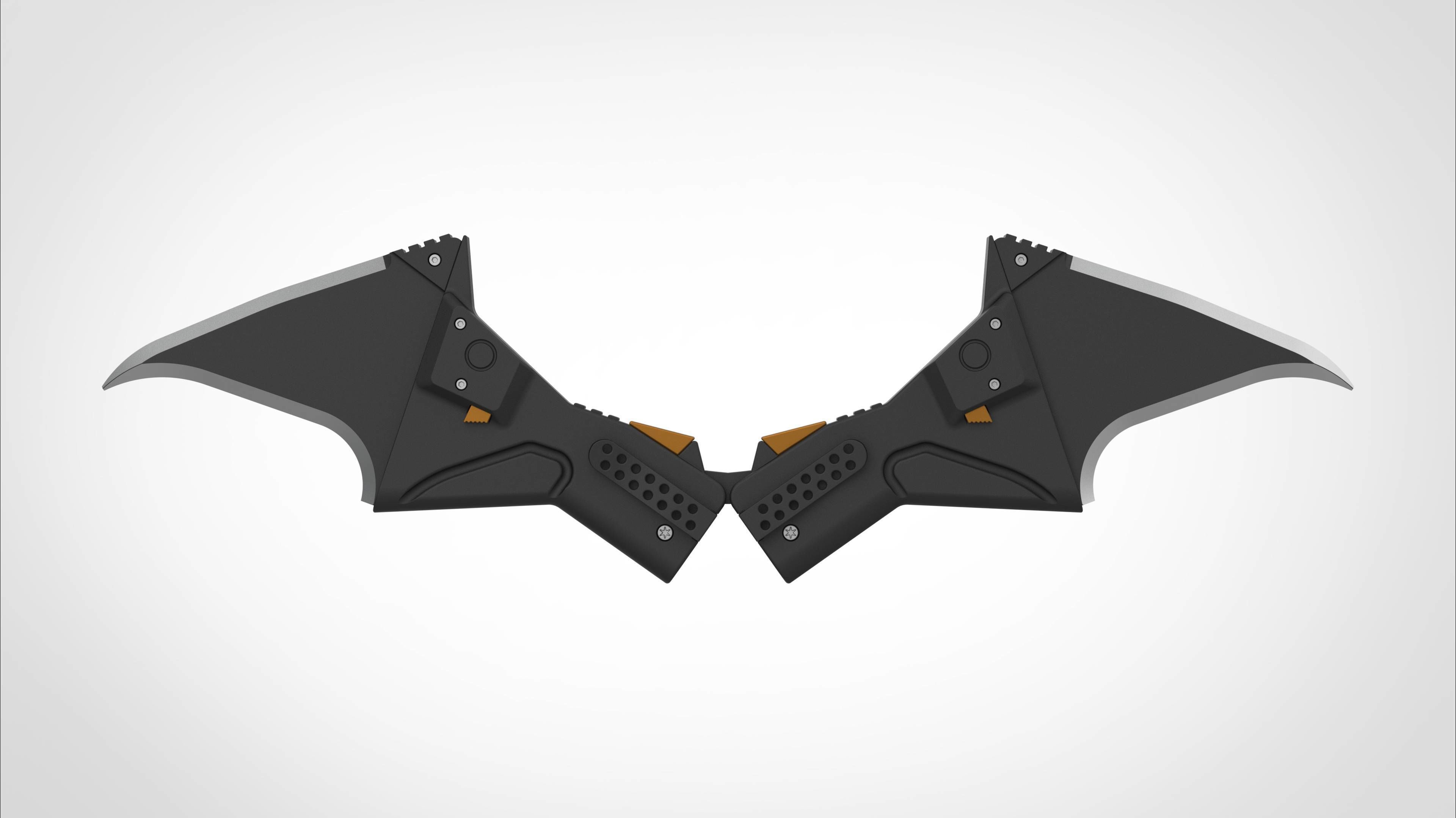 Batarang from the movie The Batman 2022 3D print model_7