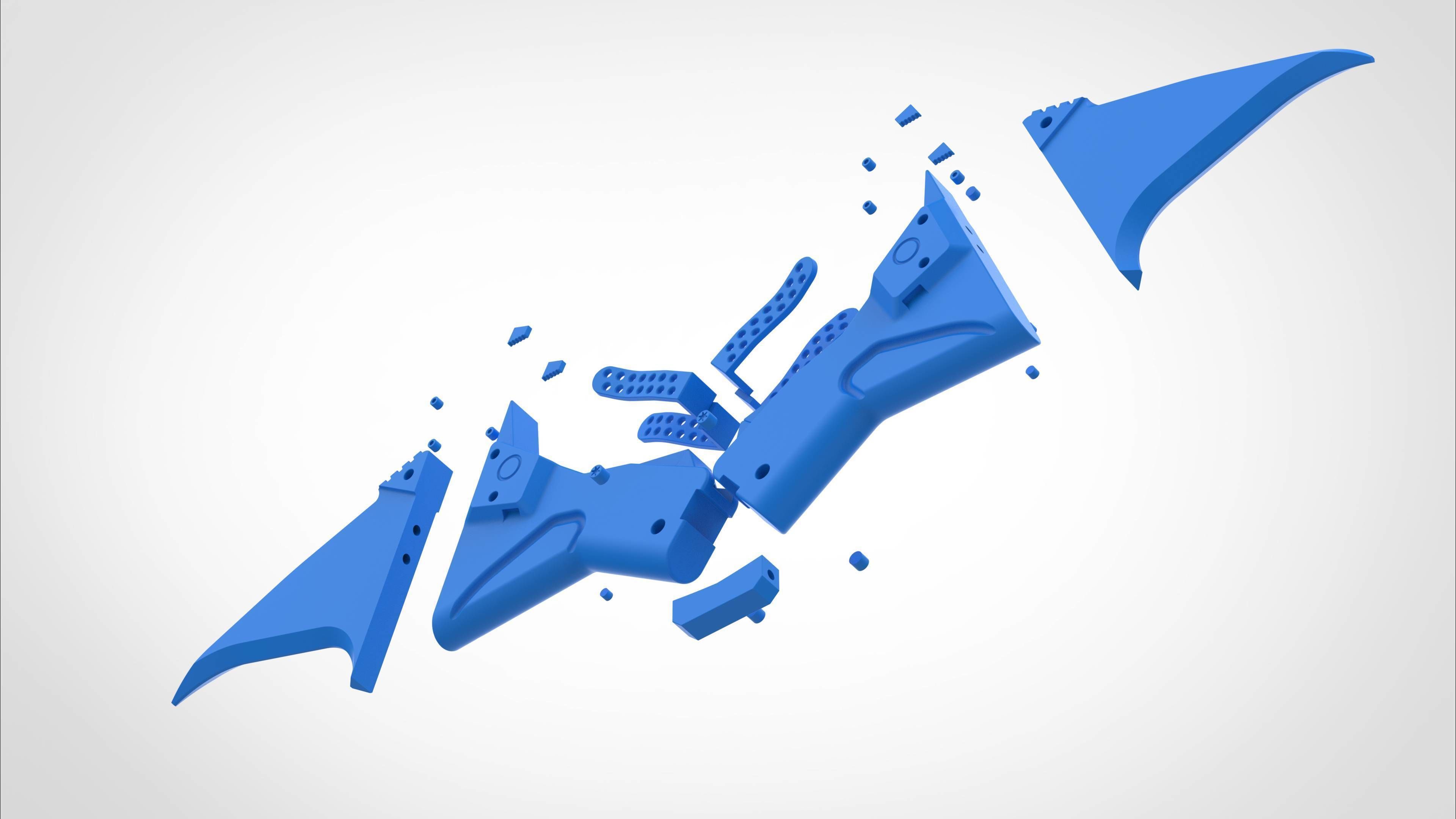 Batarang from the movie The Batman 2022 3D print model_58