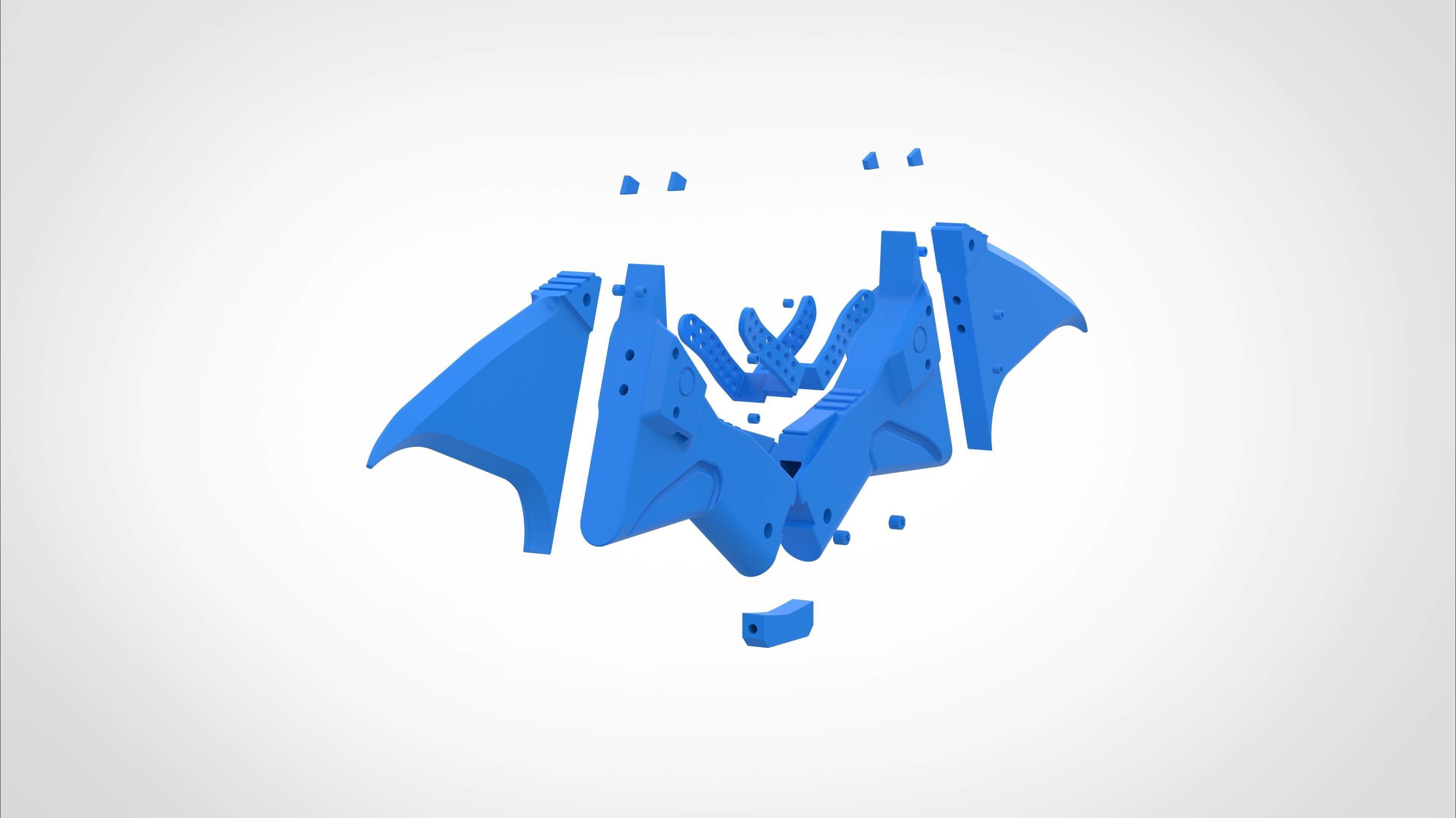 Batarang from the movie The Batman 2022 3D print model_62