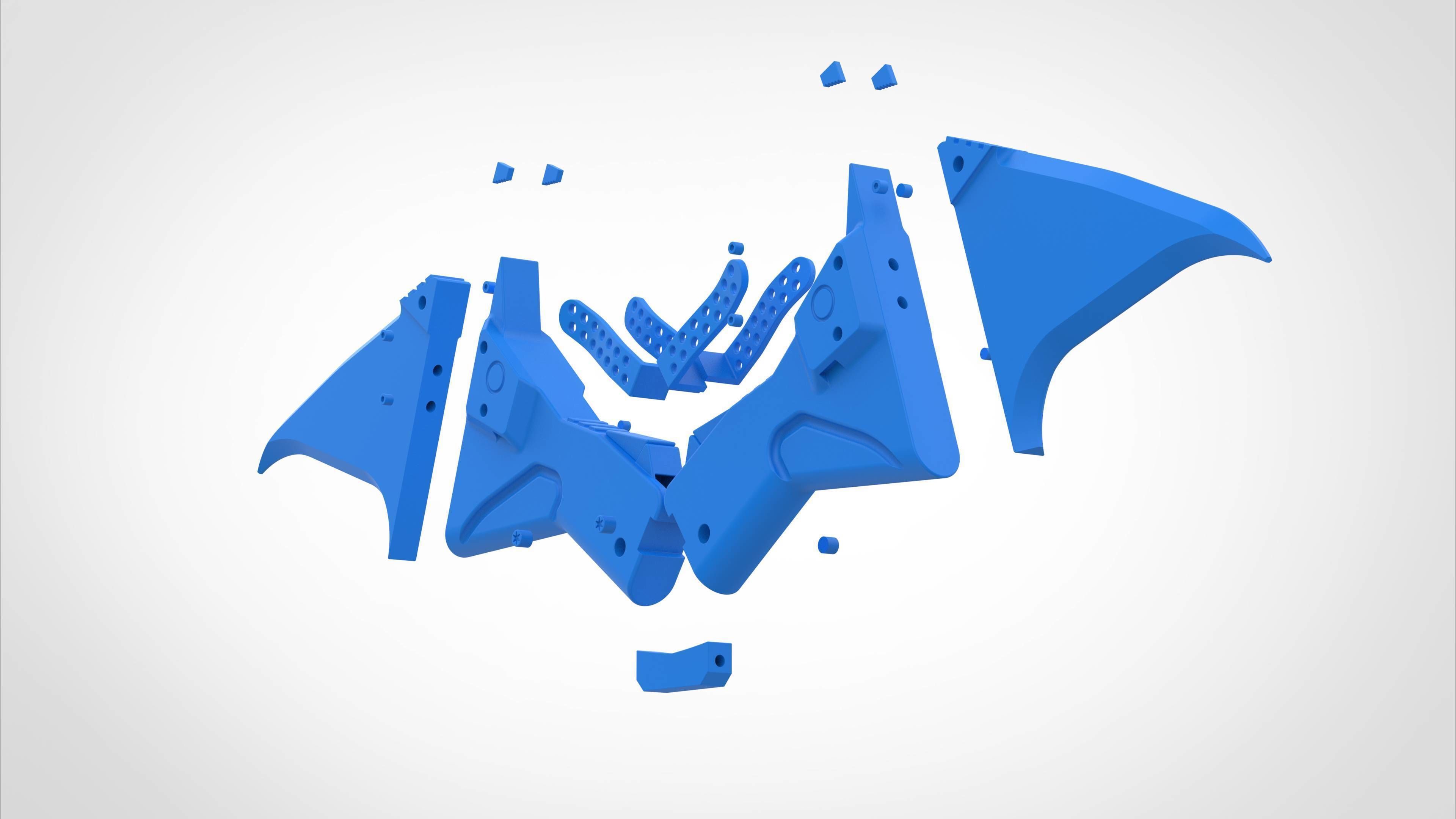 Batarang from the movie The Batman 2022 3D print model_60