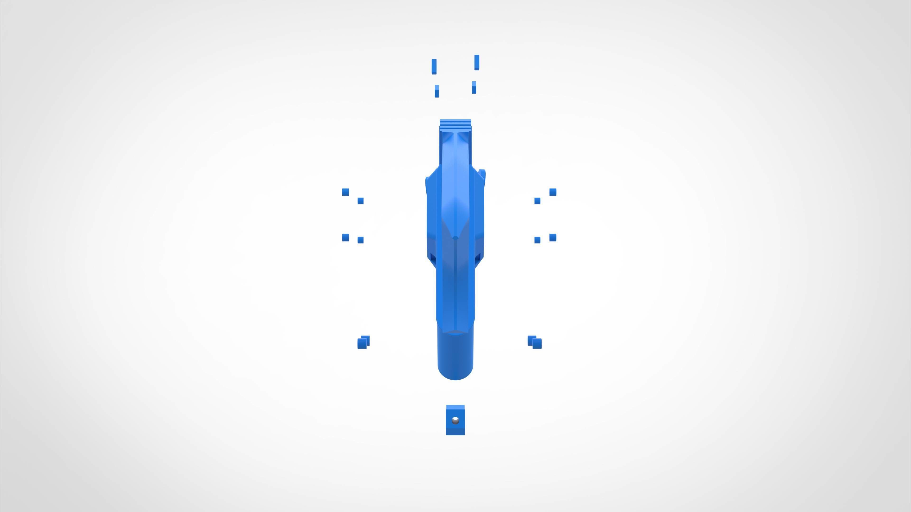 Batarang from the movie The Batman 2022 3D print model_49