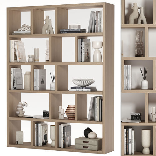 Rack 04 - Decor 39 Low-poly 3D model