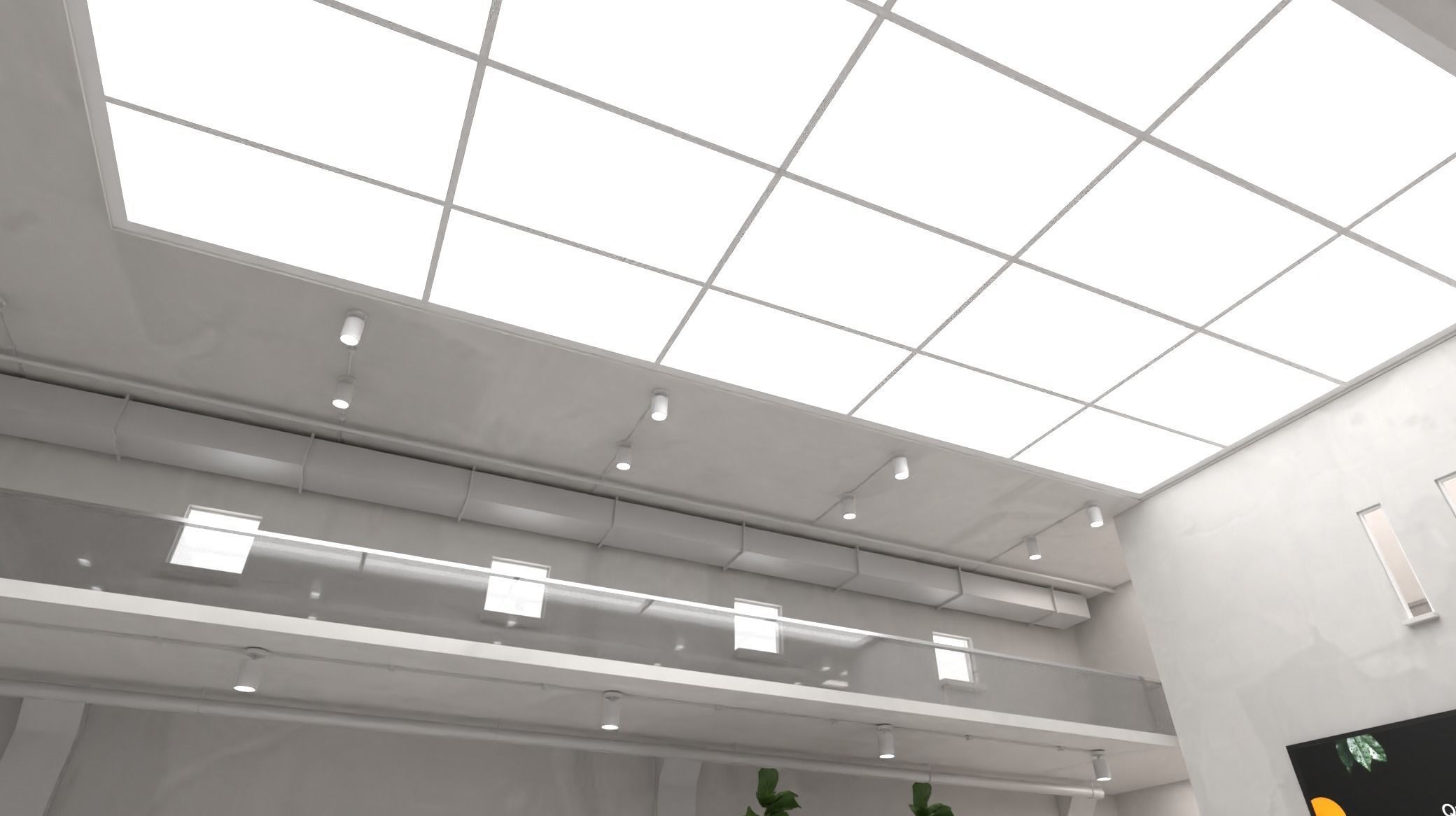 VR gallery showroom 3D model_5