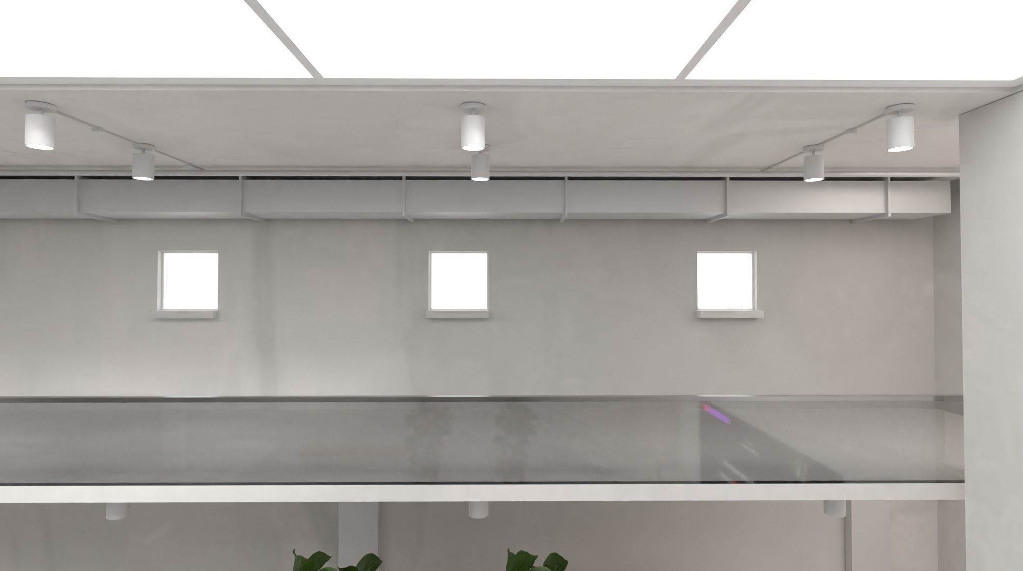 VR gallery showroom 3D model_4