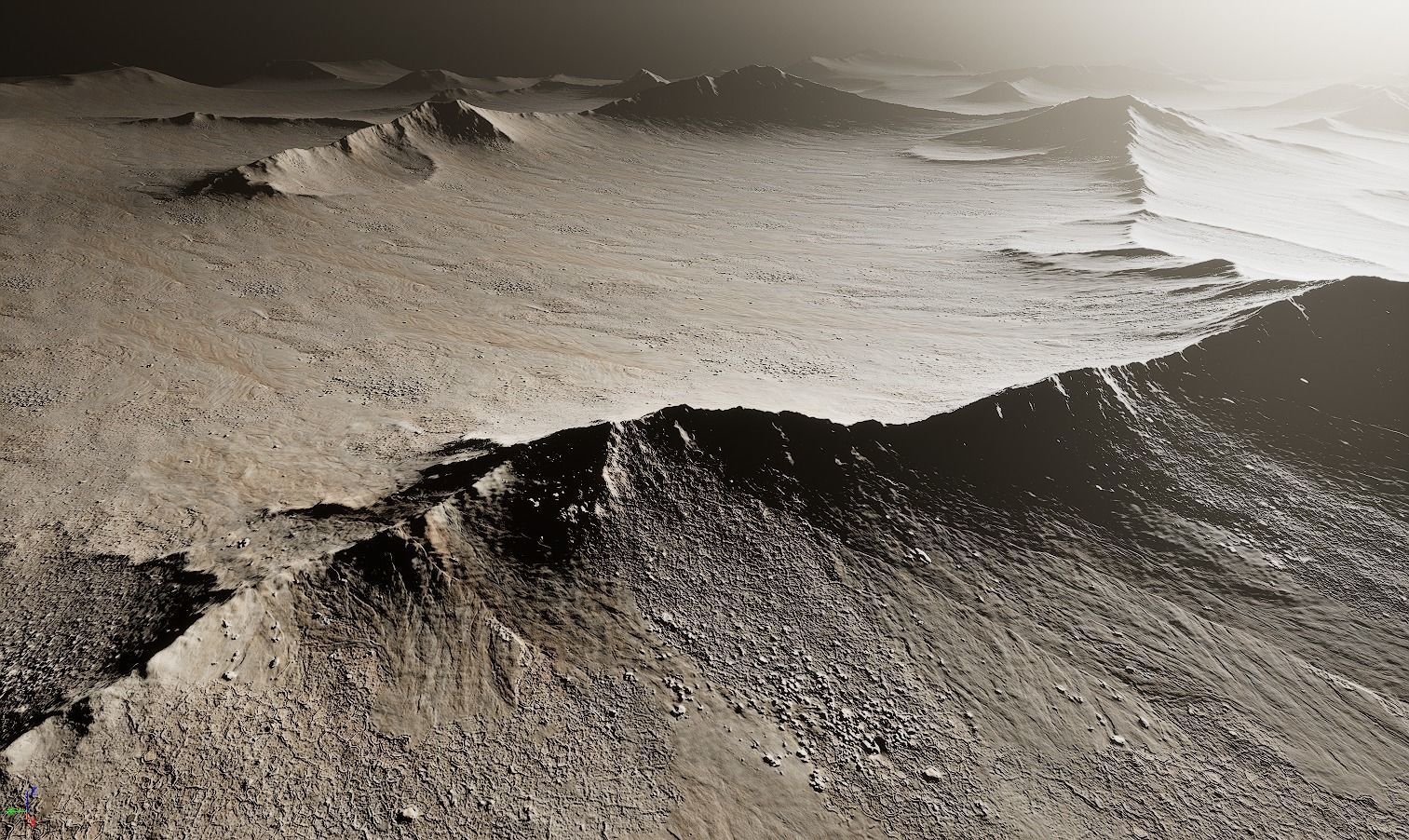 TERRAIN PLANET 01 8K 3D model_2